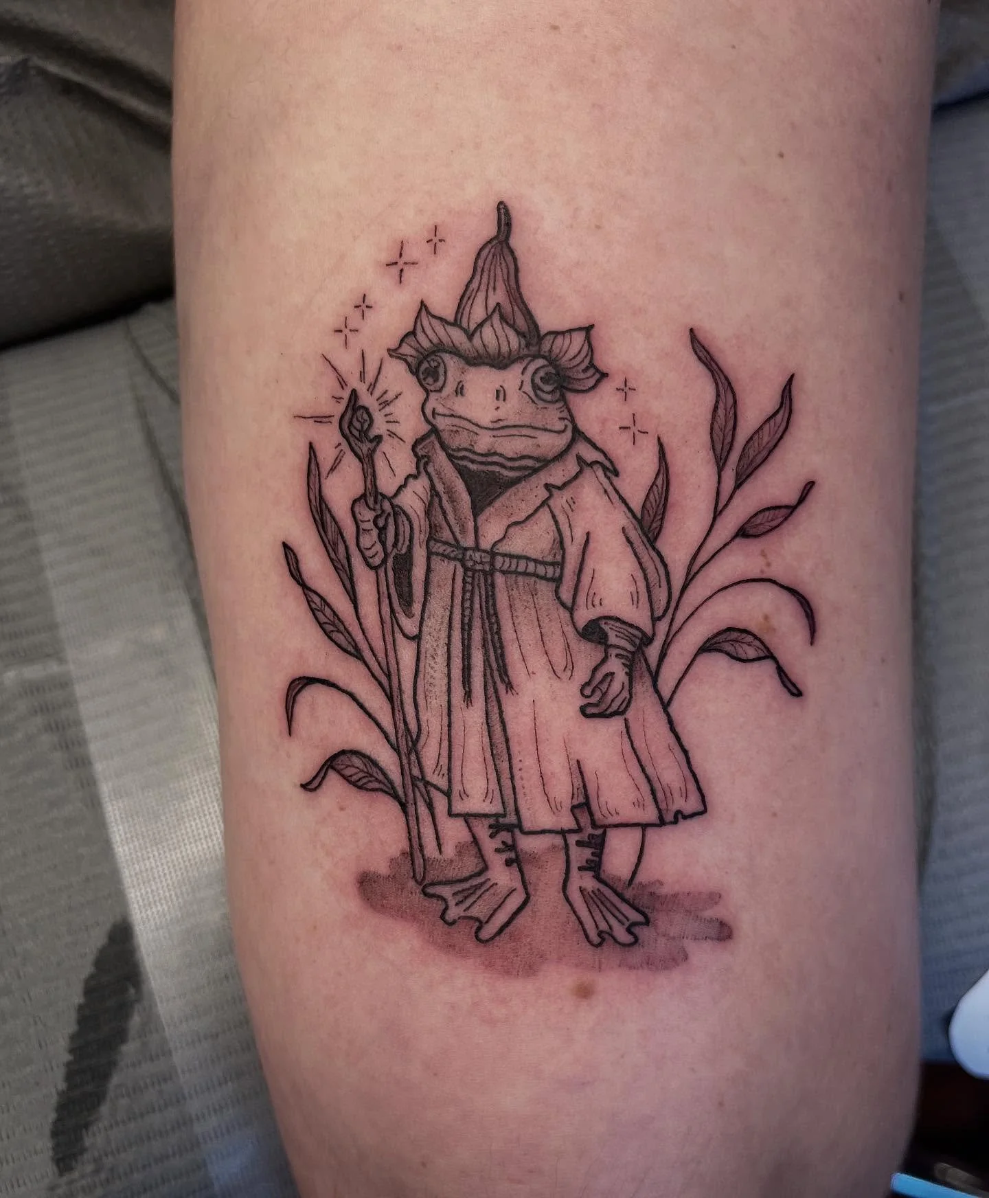 A wise frog 🐸 ✨ this was very fun to do, thanks Julia!