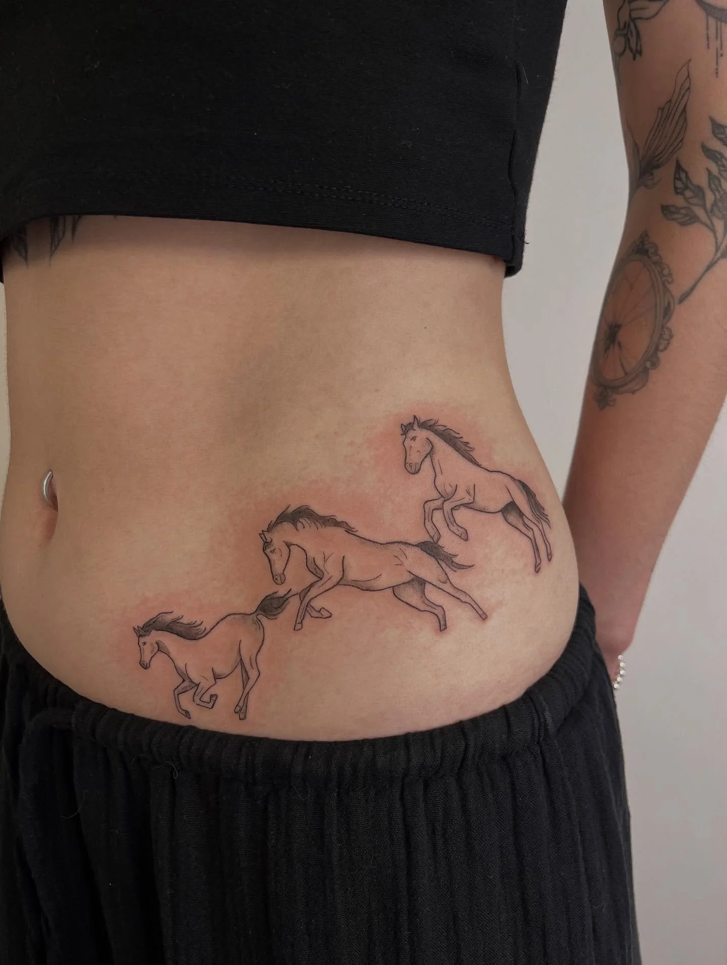 Honestly, it was so rad to do this flash in this placement, for this client. Couldn&rsquo;t be happier 🐎🐎🐎