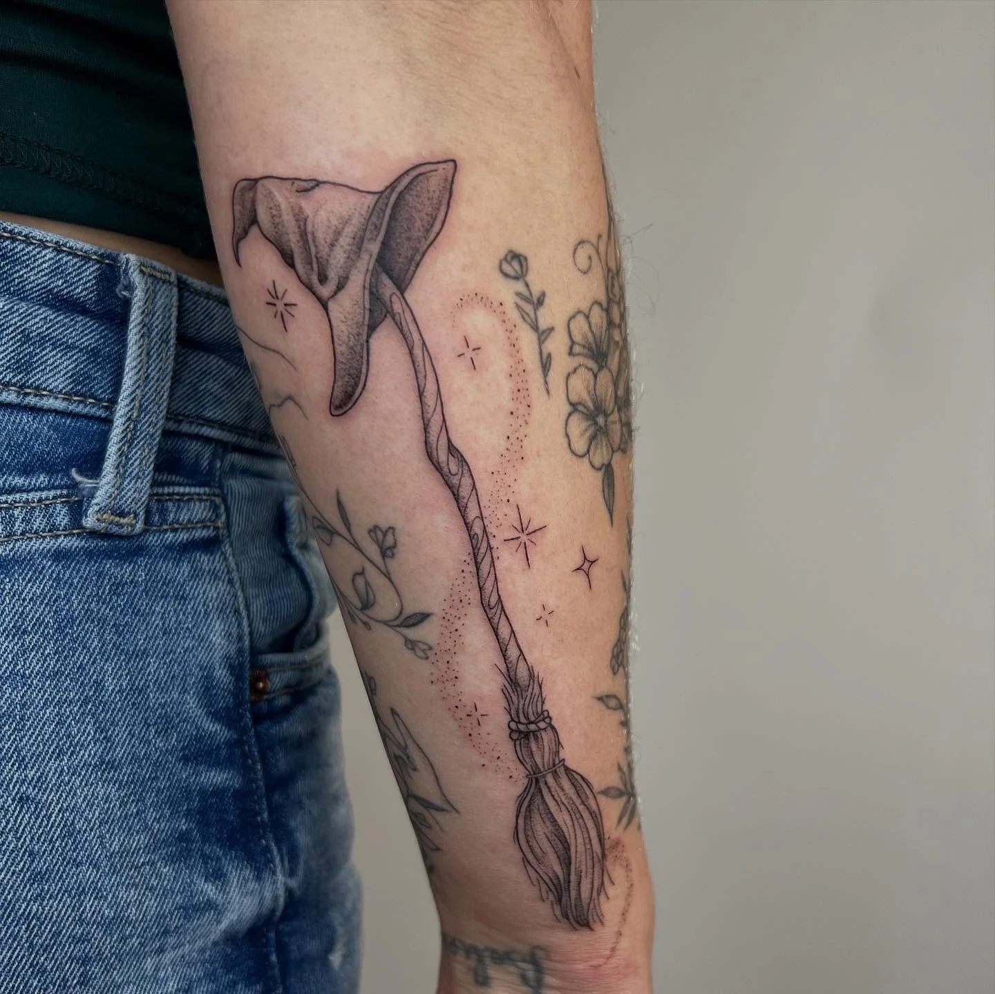 Some cool Halloween themed tattoos I did this year (ft. A custom on theme)! I did do a couple of more, but I forgot to take photos 😅 I need to get better at remembering so I can share with y&rsquo;all, thanks so much to everyone who snagged my Hallo