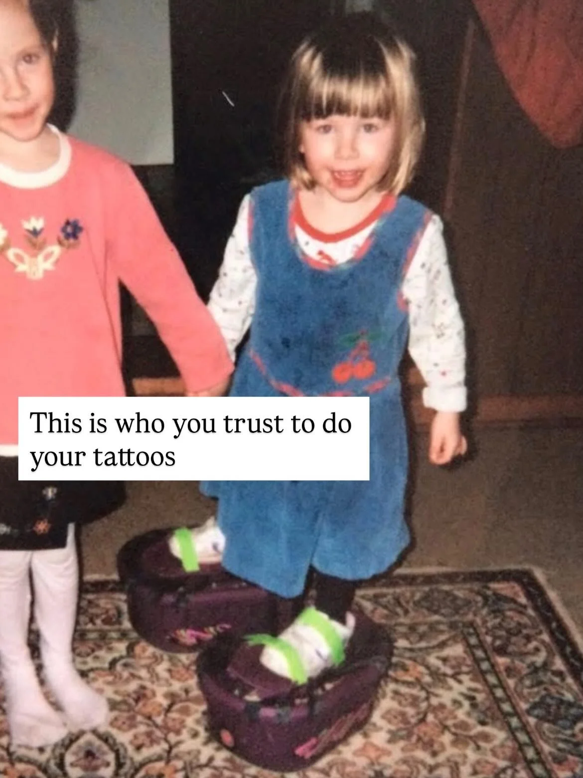 Baby gurl soul making an appearance on the feed!!! 💗✨💗Had to hop on this trend bc little Colleen would be very proud and so delighted to know how I spend my work days.