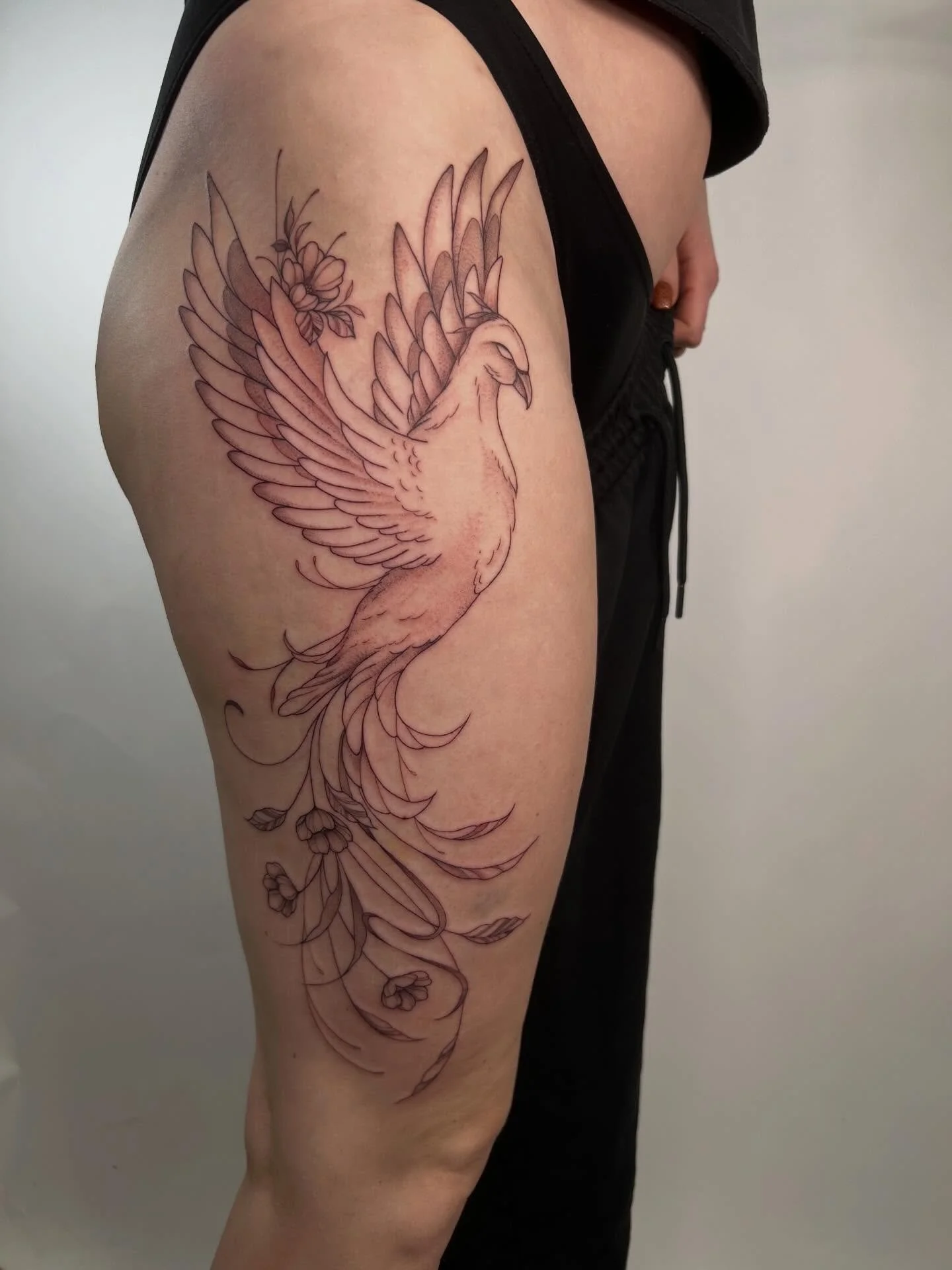 Phoenix tattoo for Lauryn, thanks for this fun one.