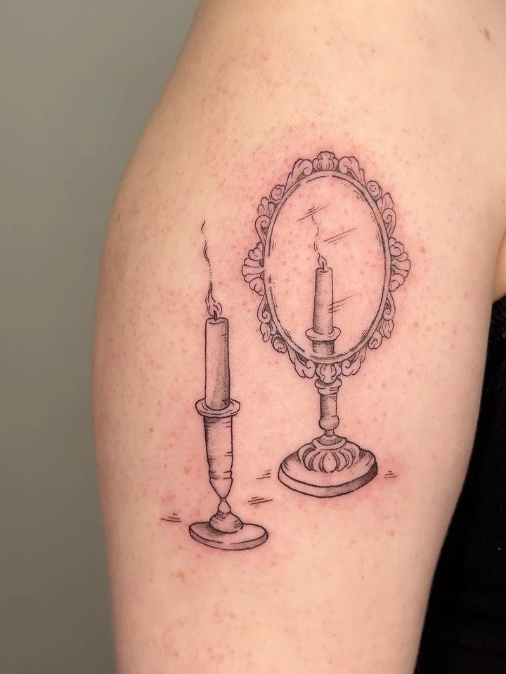 This was so fun to create and I&rsquo;m just so grateful to hear your ideas and make them come to life 🕯️ 🪞 ✨