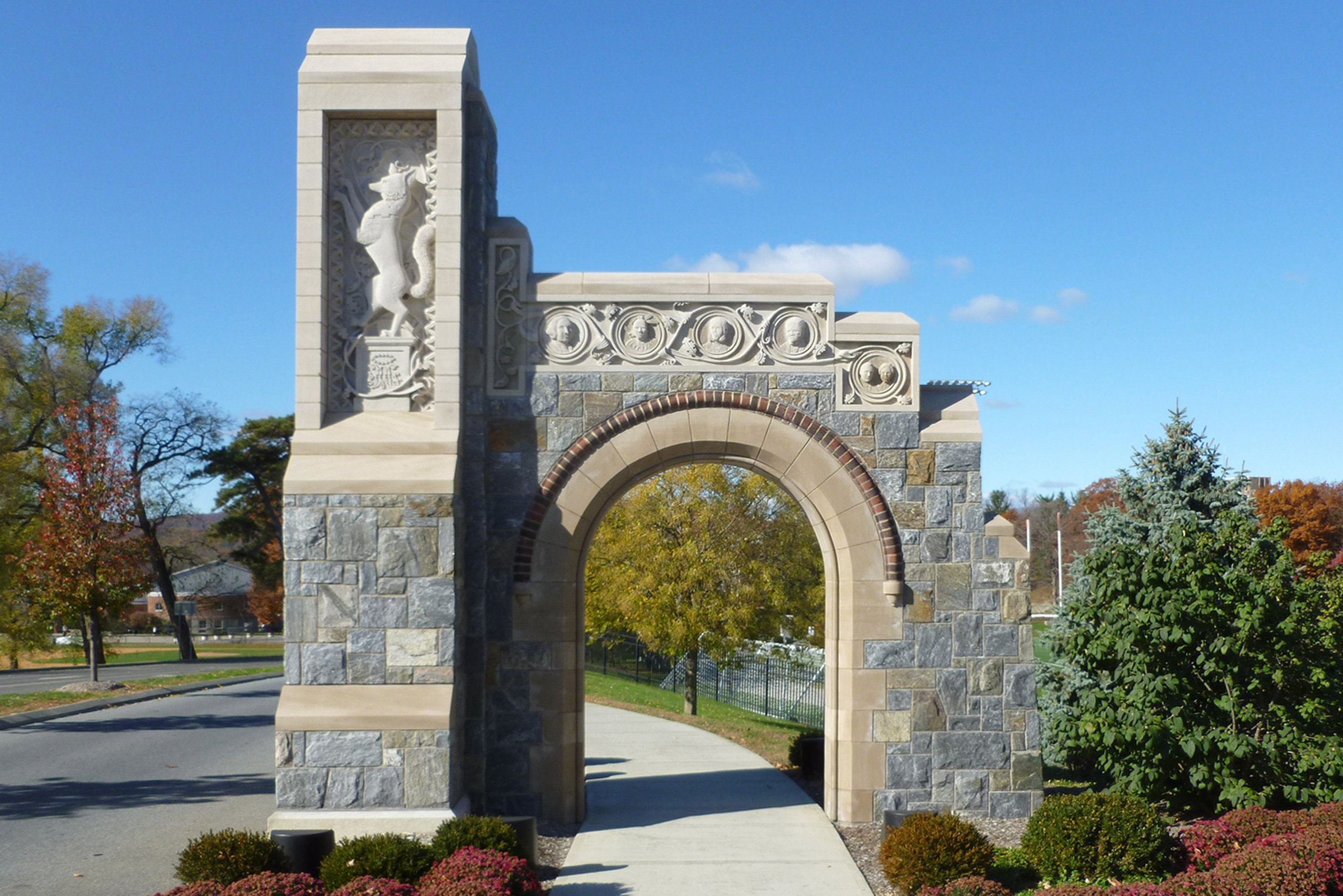 gate at Marist 