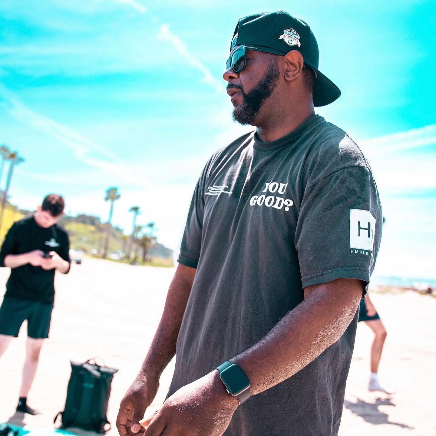 S/o to the homie @cr_parker out in LA rocking our iconic &ldquo;You Good&rdquo; tee. Chris truly embodies the @hmblehstle spirit. 

As a VP of Content Production at a world-class agency he has worked with some of the biggest names in sports, entertai