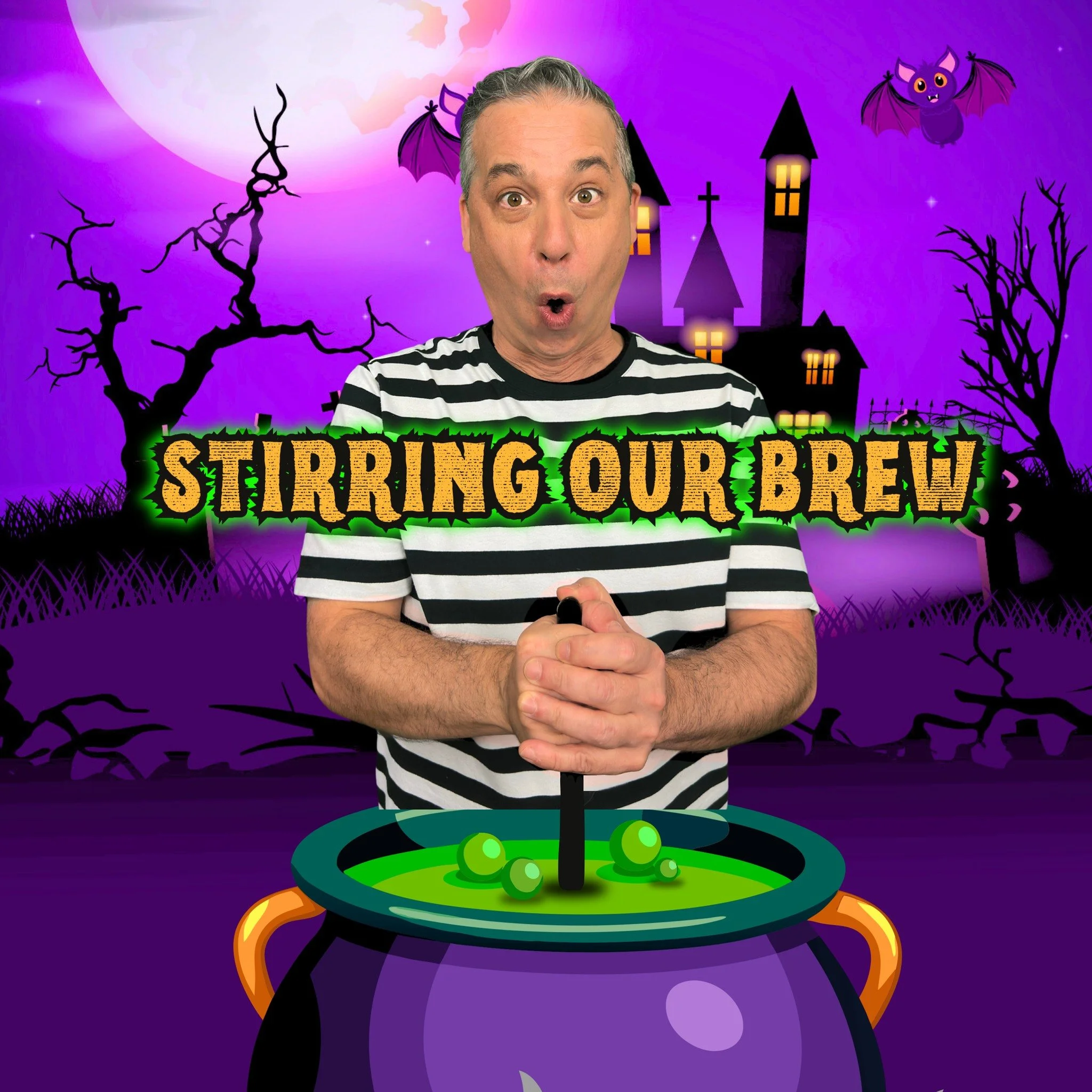 Something's been brewing... and now it's ready. 🧙&zwj;♀️ Happy almost Halloween! I'm so excited to share my new song and video, &quot;Stirring Our Brew.&quot; 

Get lost in the spell on Spotify, and see the full video on YouTube. Links to both are i