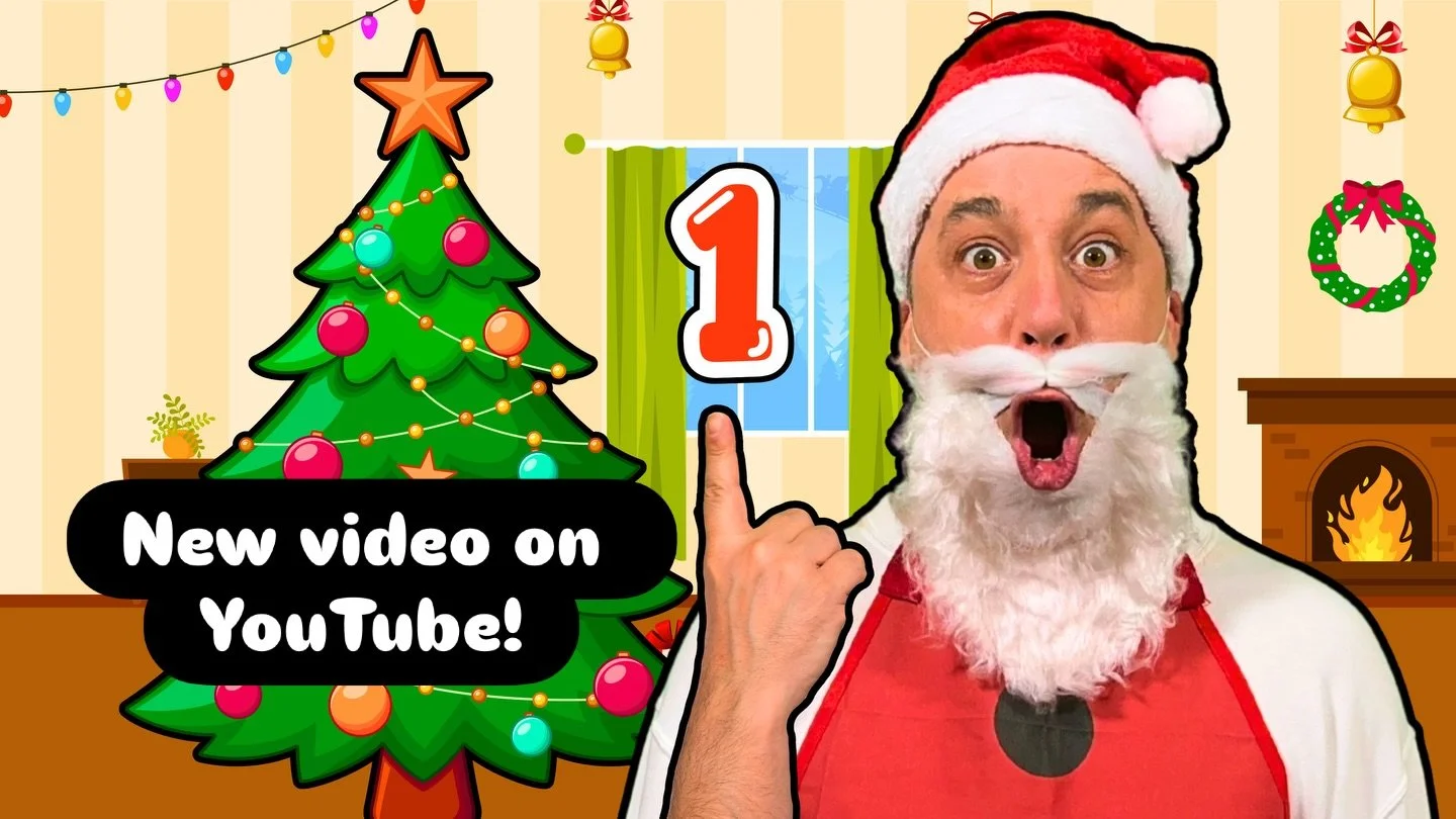 My Christmas Counting Song is out on YouTube and Spotify today! This is a super fun original song that helps kids learn their numbers 1-5 with Santa Claus and friends! Check out the link in my bio to watch on YouTube now!

#kidssongs #childrensmusic 