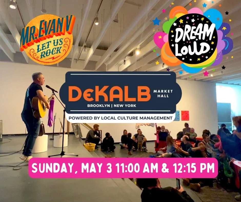 Catch me live at @dekalbmarkethallofficial in Brooklyn this Sunday, May 3rd. Two chances to catch the show: 11:00 AM and 12:15 PM.
See you by the stage! 🎶 🥁

#LiveMusicBrooklyn #SundayFunday #DeKalbMarket #DreamLoud