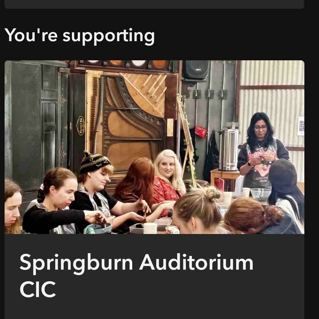 Are you shopping at Co-op (@coopuk) and would like to support us? We are excited to announce that Springburn Auditorium has been chosen as a local cause for Co-op's funding period until October 2024 🙌

This is how you can help:
Anyone who has a Co-o
