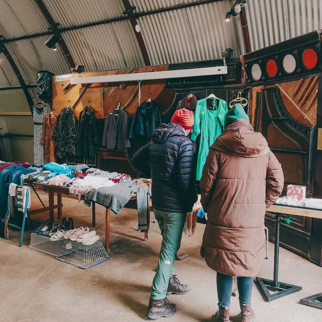 Thank you to everyone who braced the cold weather and came to visit our second-hand market last Saturday. 🙃☕ Swipe to see our upcoming FREE events for March &amp; April 2024 👀 We hope to see you there!