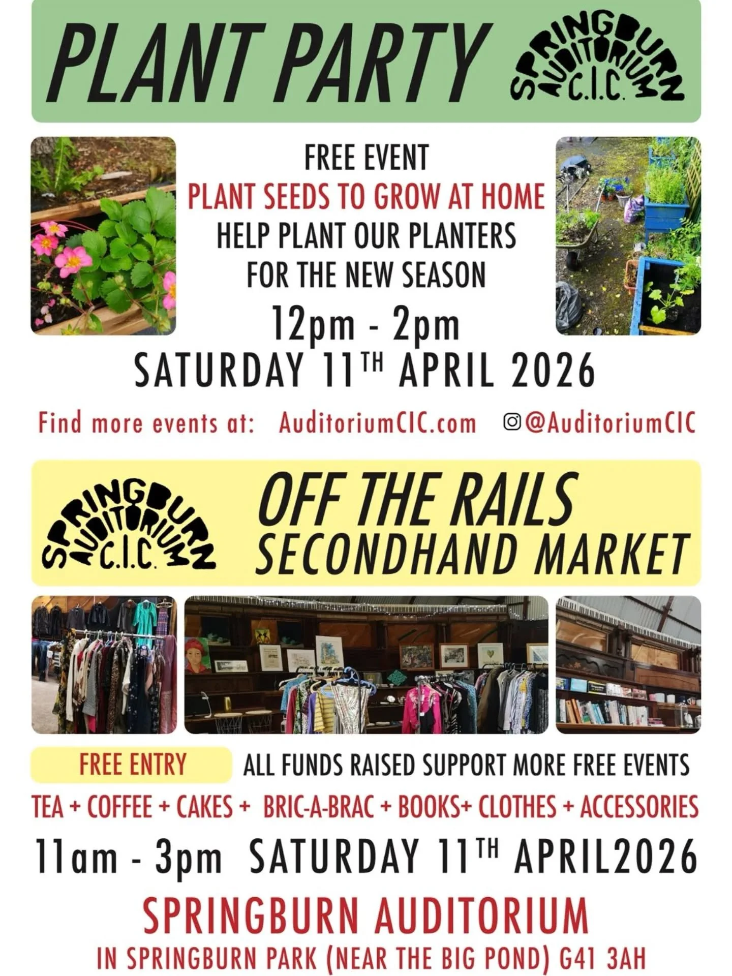From 12noon - 2PM:
To welcome the spring season, we will get hands-on this Saturday (11.4.), inviting you to help us replant our planters on site as well as sowing your own seeds in take-home pots and upcycled materials. You can choose from a few dif