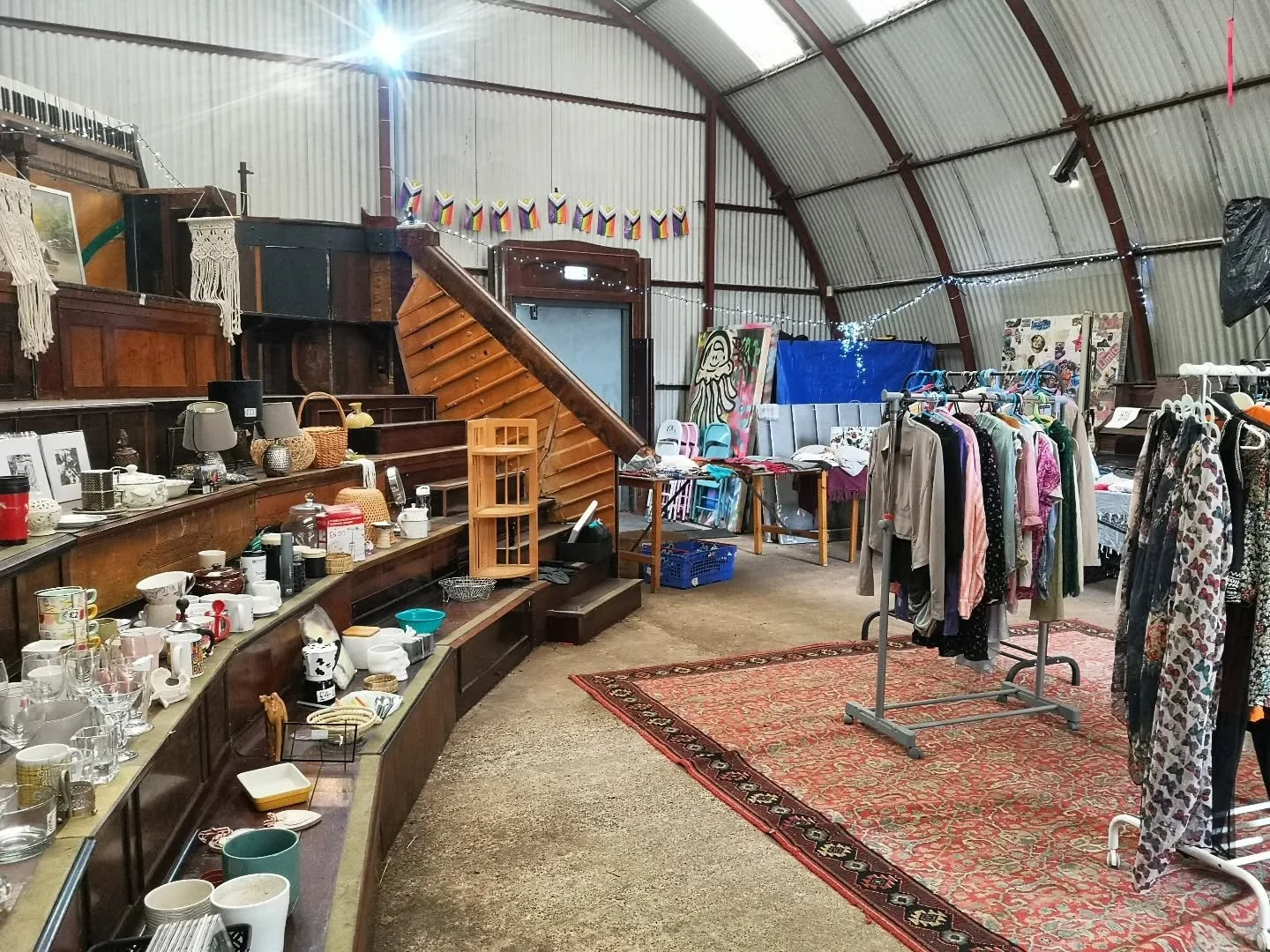 Our next #OffTheRails second-hand market will take place on Saturday, 16th May, from 11am - 3pm at Springburn Auditorium. 🛍️ Cakes, coffees and snacks available at a small cost. As always, you can come by for a browser or just a blether. We'll have 