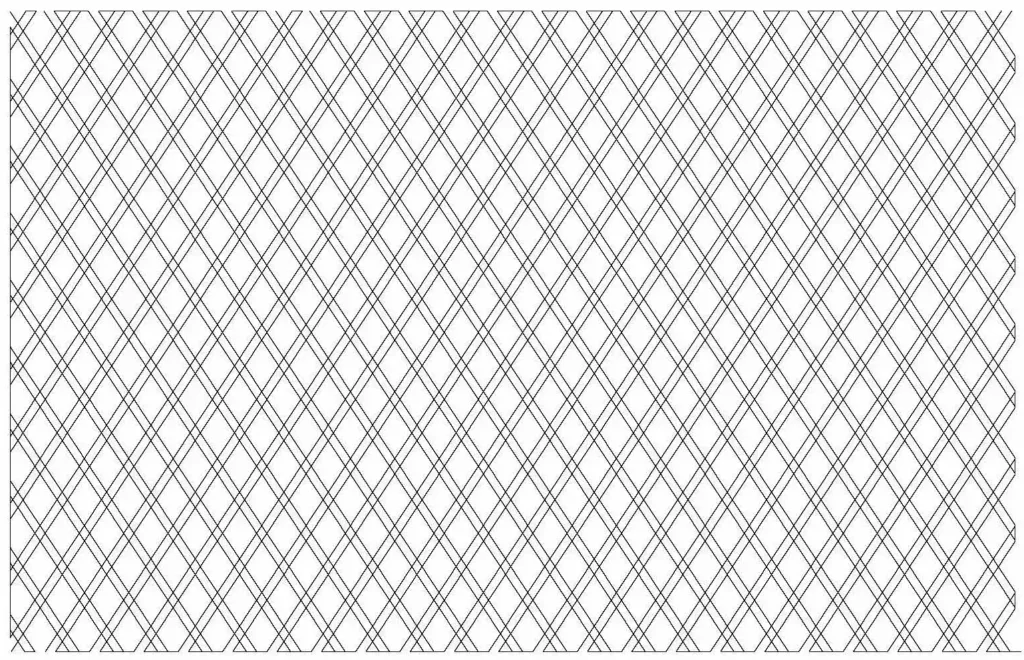 Vertical Double Diamond - Small