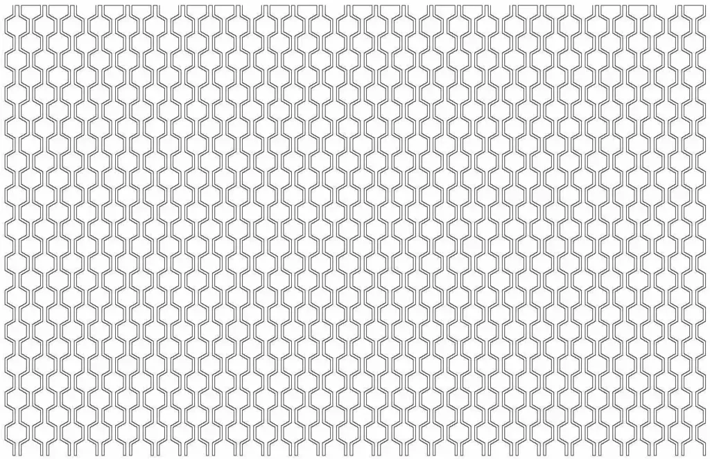 Vertical Hex Chain - Small