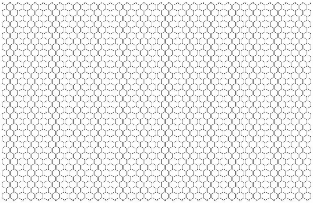 Vertical Hexagon - Small