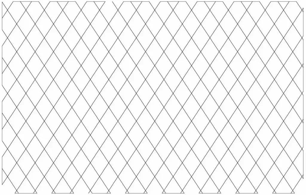 Vertical Diamond - Medium