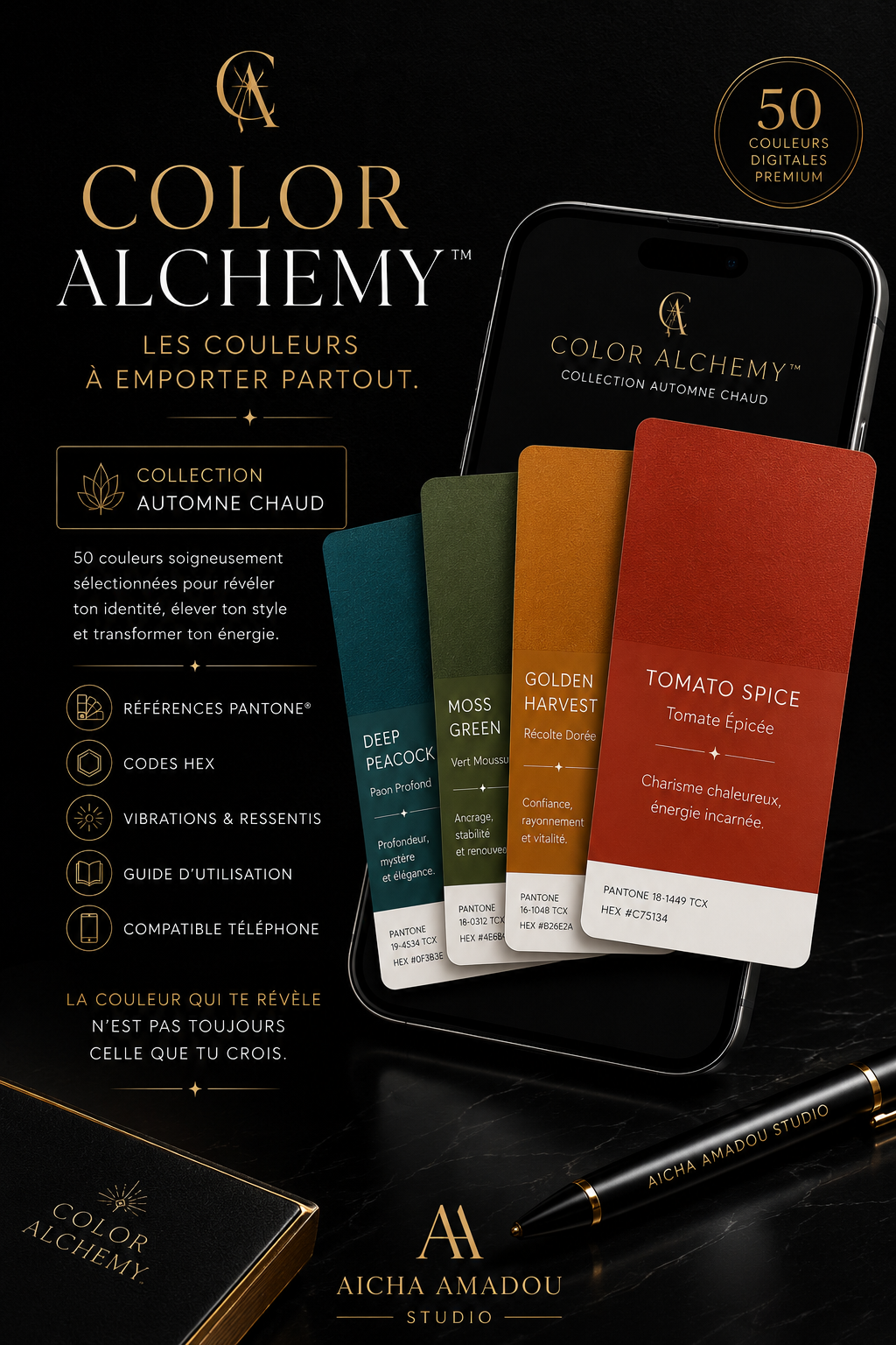 Palette digitale : Color Alchemy - Automne intense