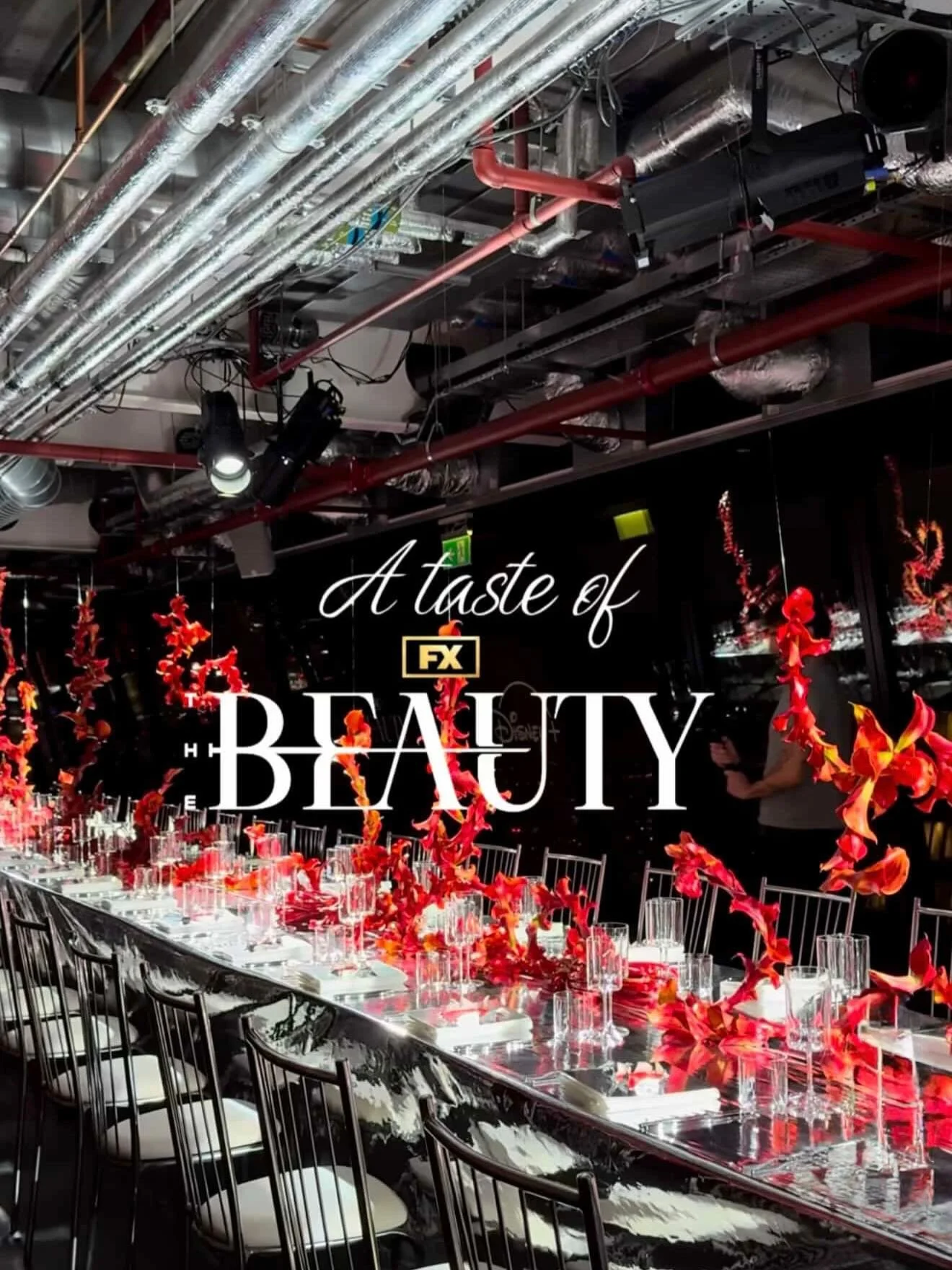 What an incredible experience it was to create this statement desert for @disneyplusuk launch of &ldquo;The Beauty&rdquo; and work again with @tables.london 
Love Isabelle&rsquo;s crazy ideas, always so nerve wrecking execute but always so exciting t