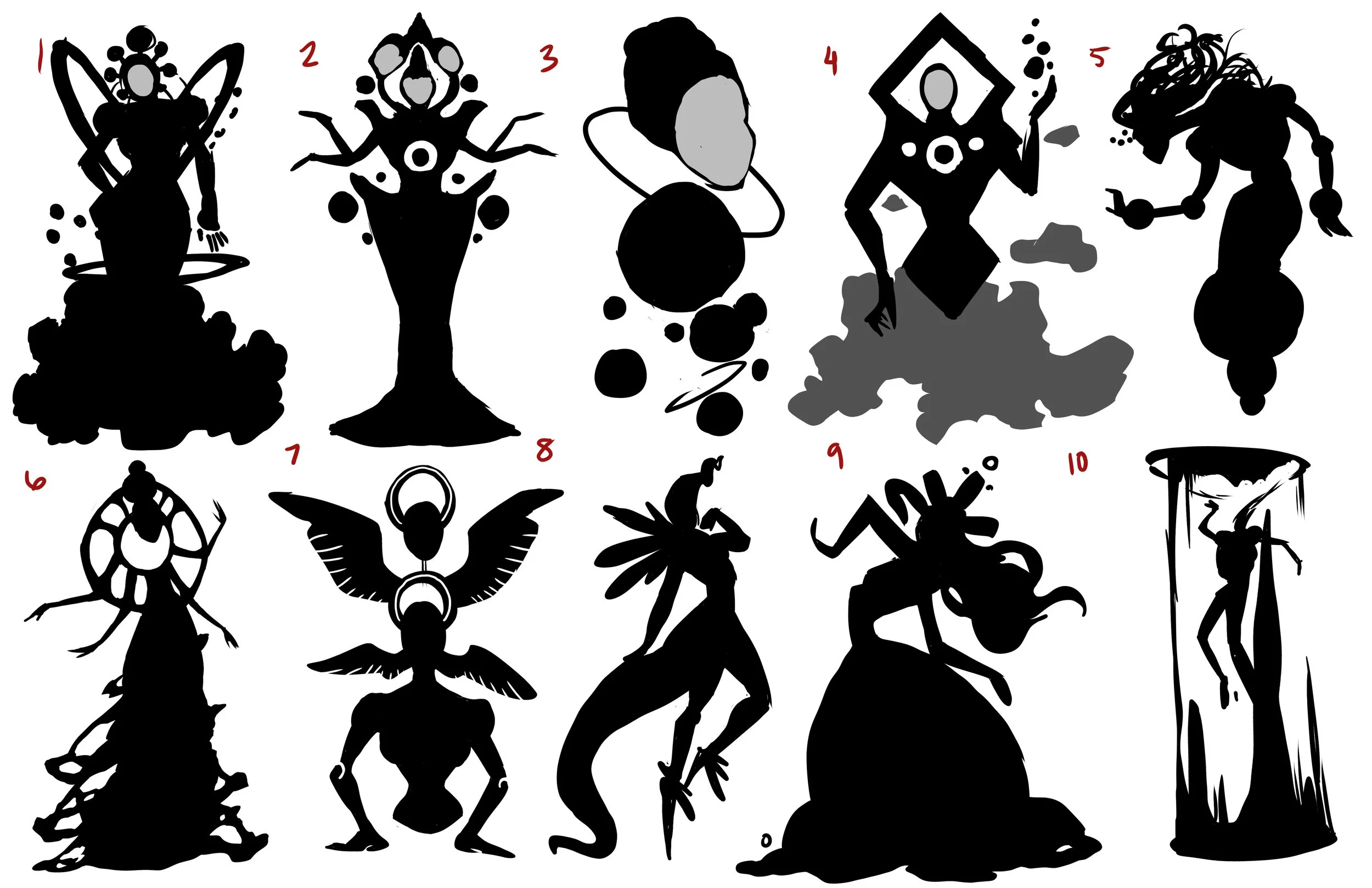 Character Silhouettes