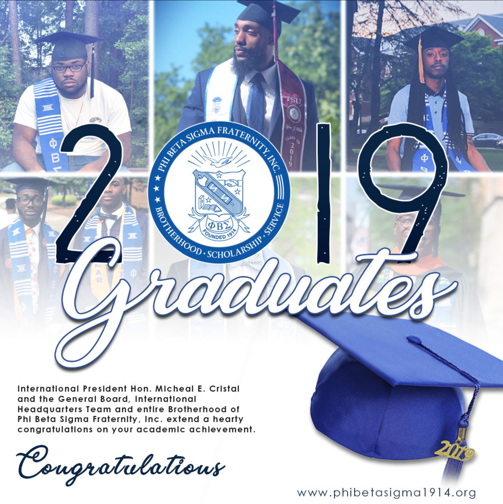 2019 Graduates Social Graphic