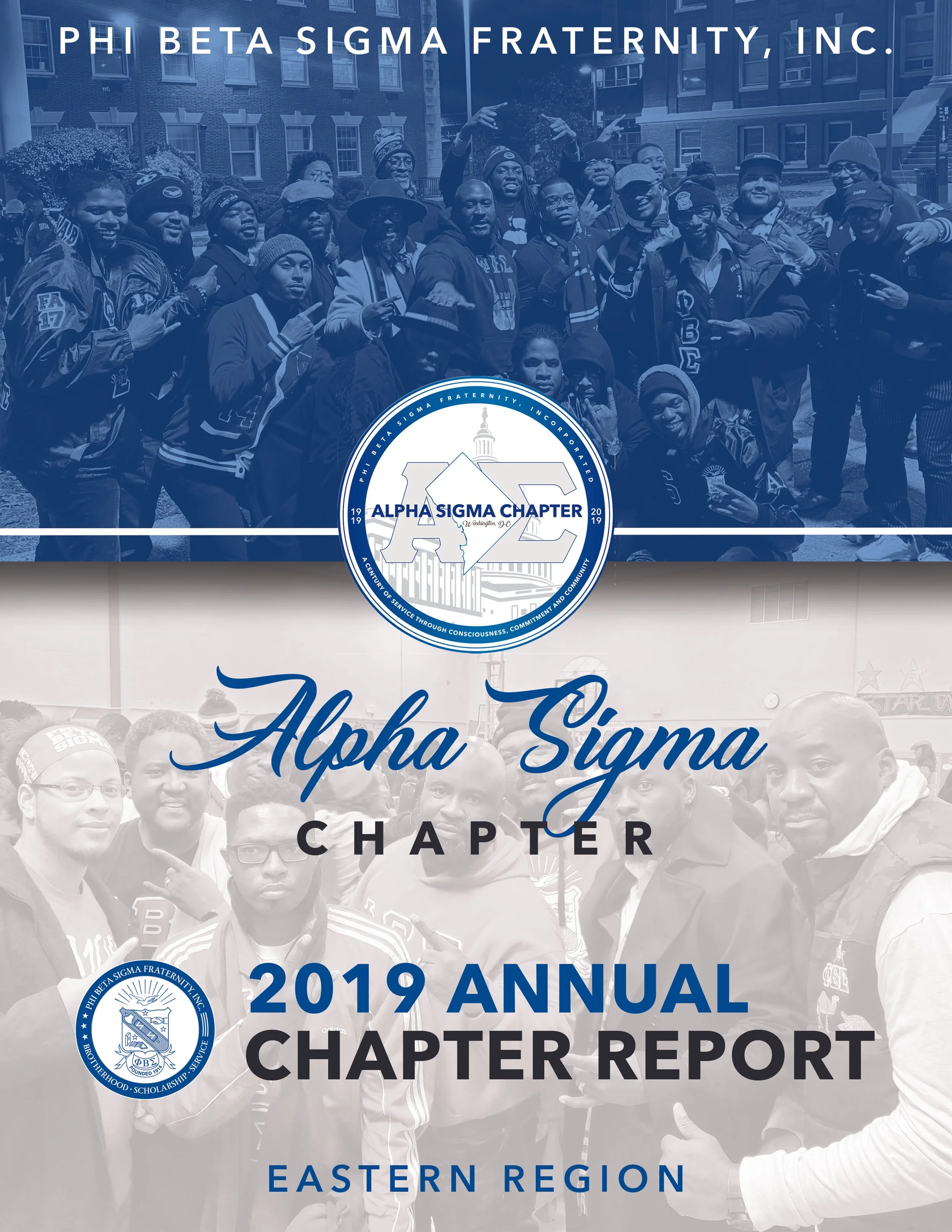 Alpha Sigma Annual Report Cover
