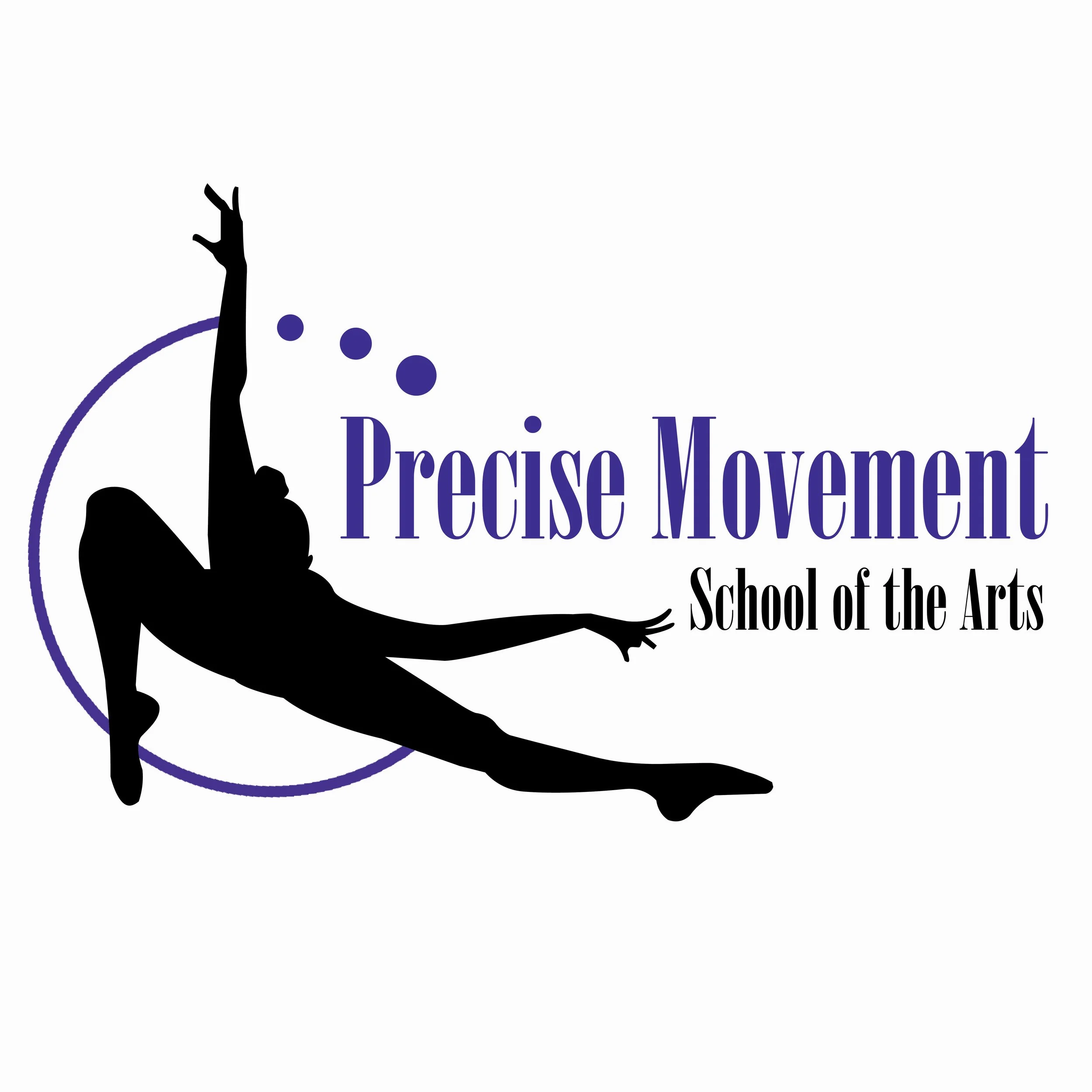 Precise Movement School of the Arts Logo