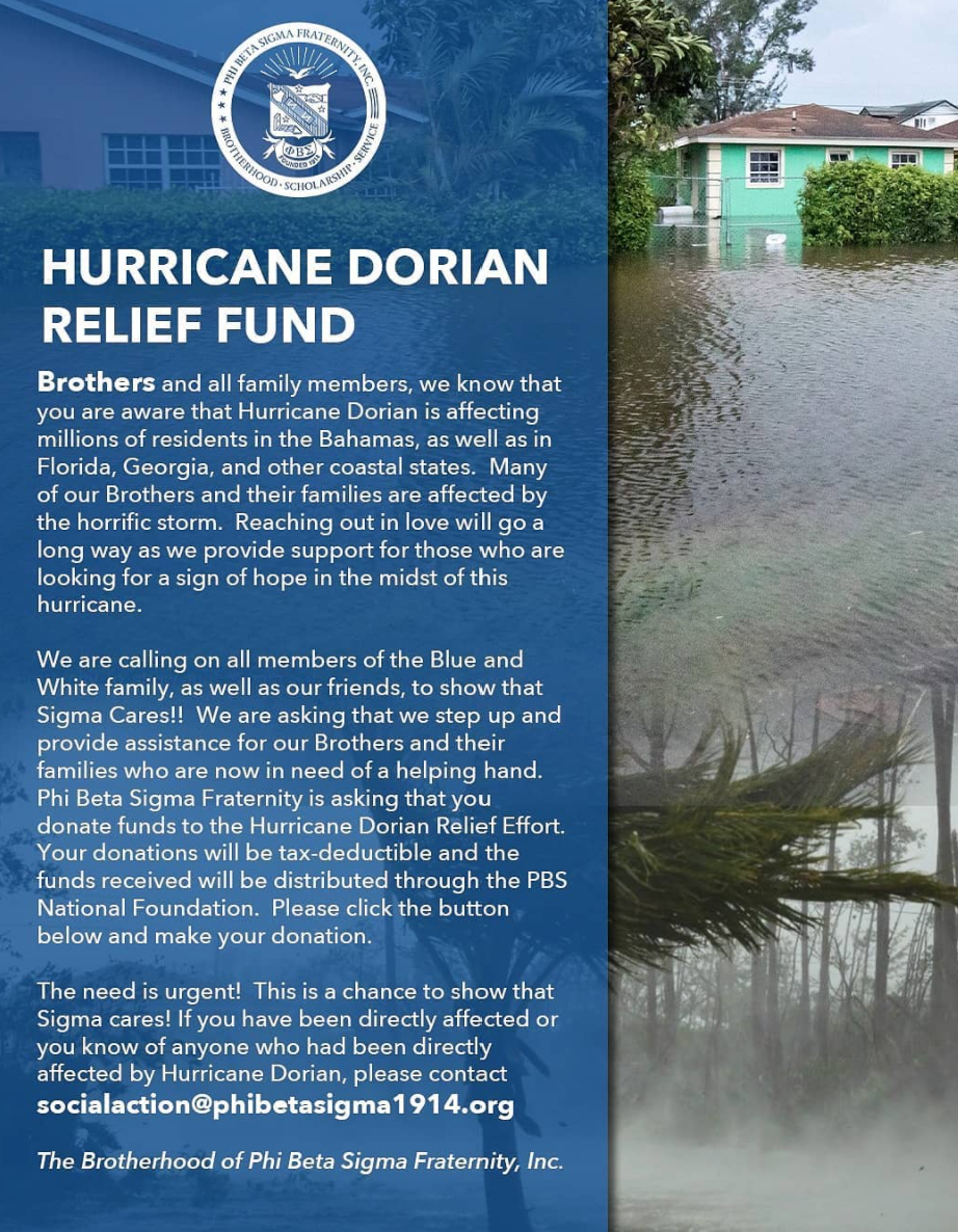 Hurricane Dorian Email Design
