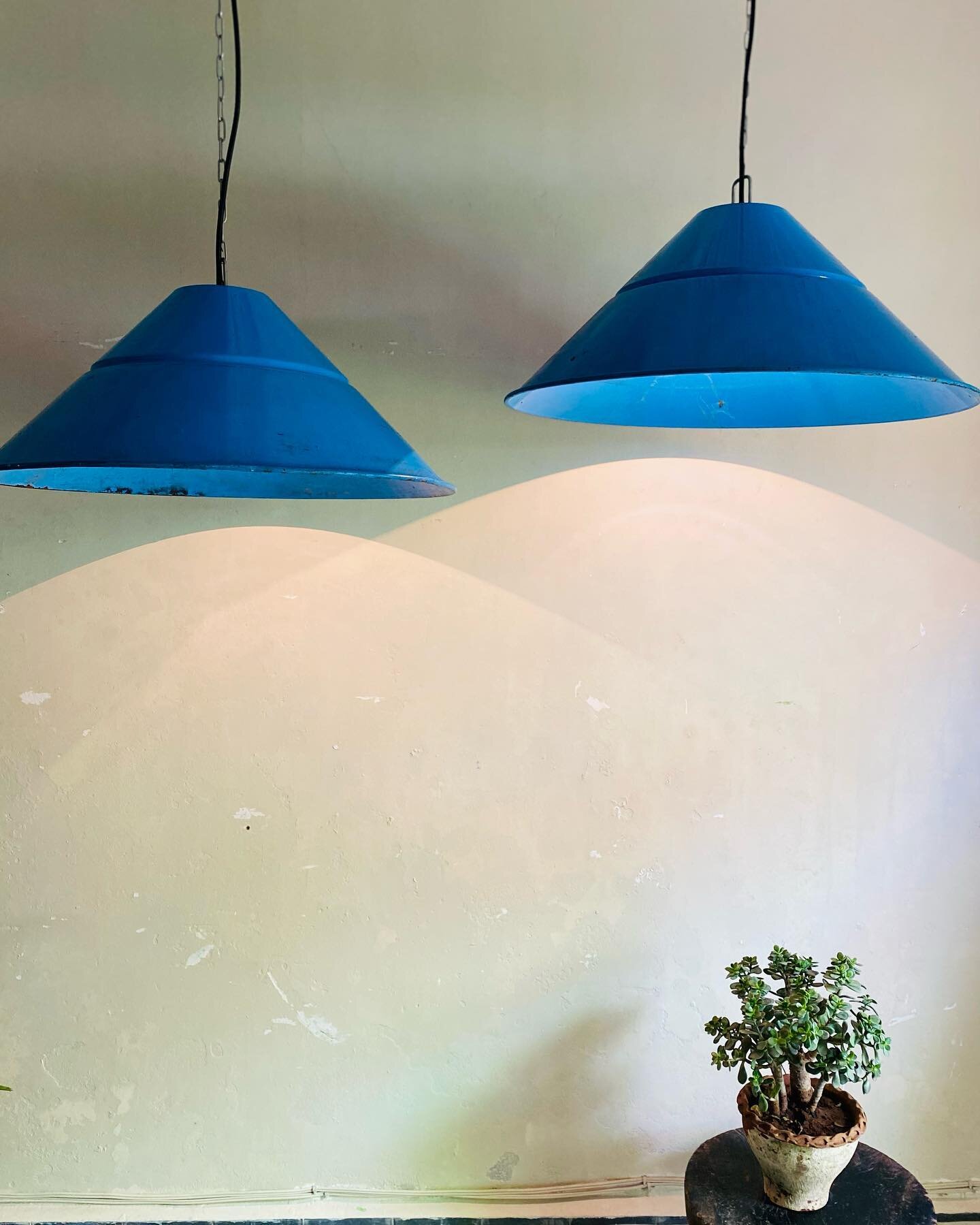 Vintage, industrial and weathered, these large shades will make a strong statement in any kitchen, hallway, you name it. Each shade has its own character, no two are alike and it&rsquo;s impossible to convey through photography how absolutely radical