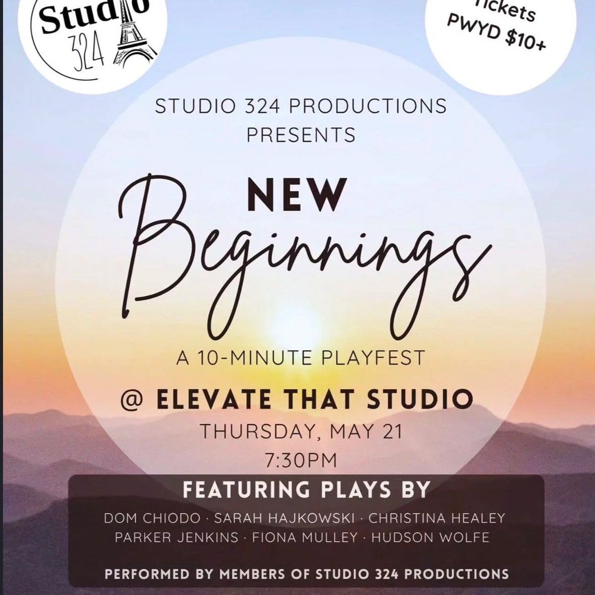 New Beginnings PlayFest