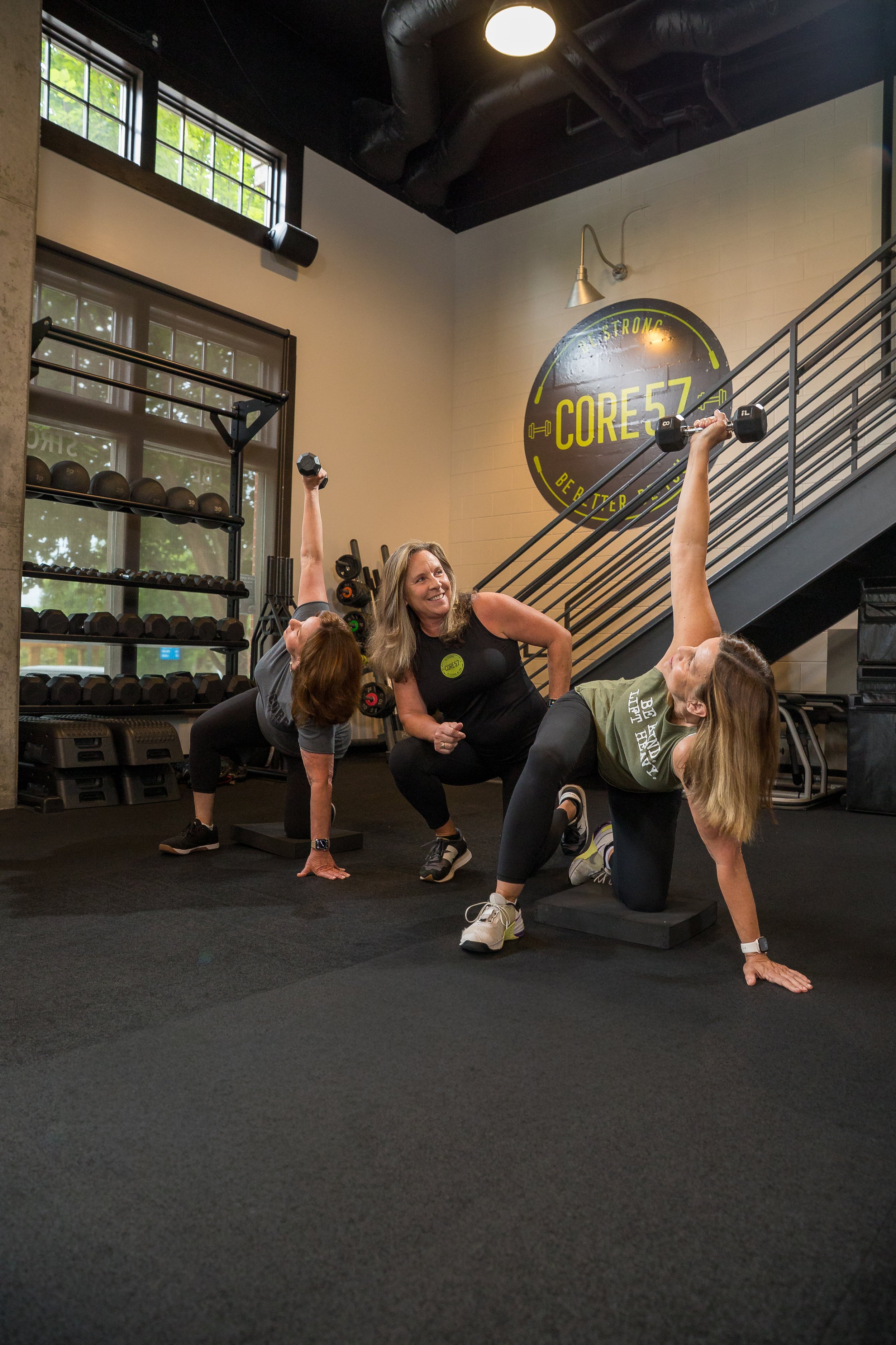 Photo of semi-private training at CORE57 in Alpharetta, Georgia