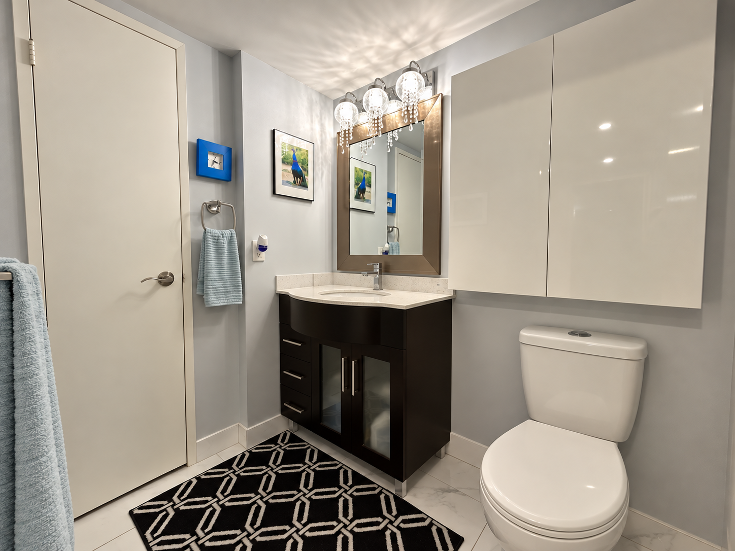 Modern Bathroom with Peacock Accents.png