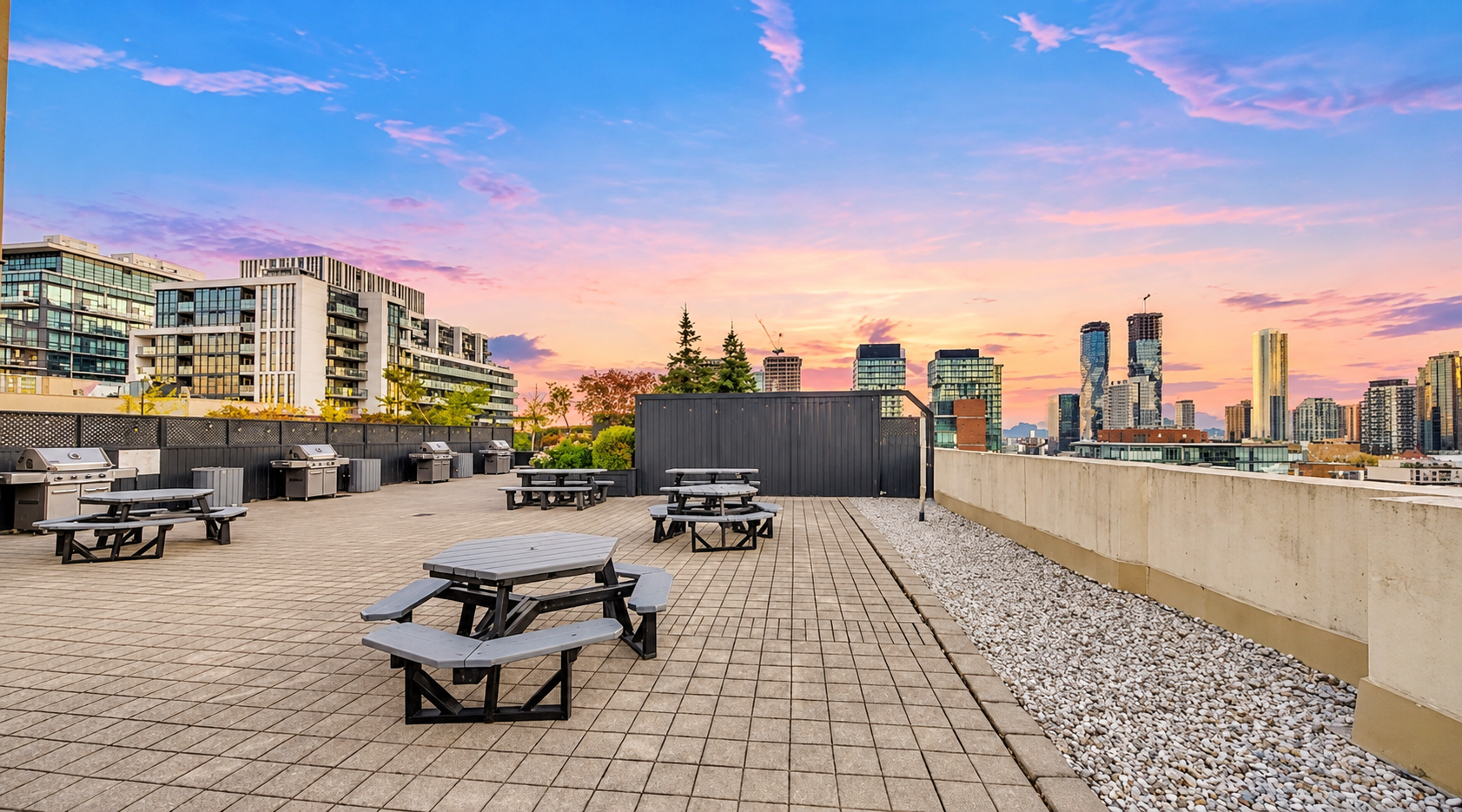Rooftop Terrace at Urban Sunset.png