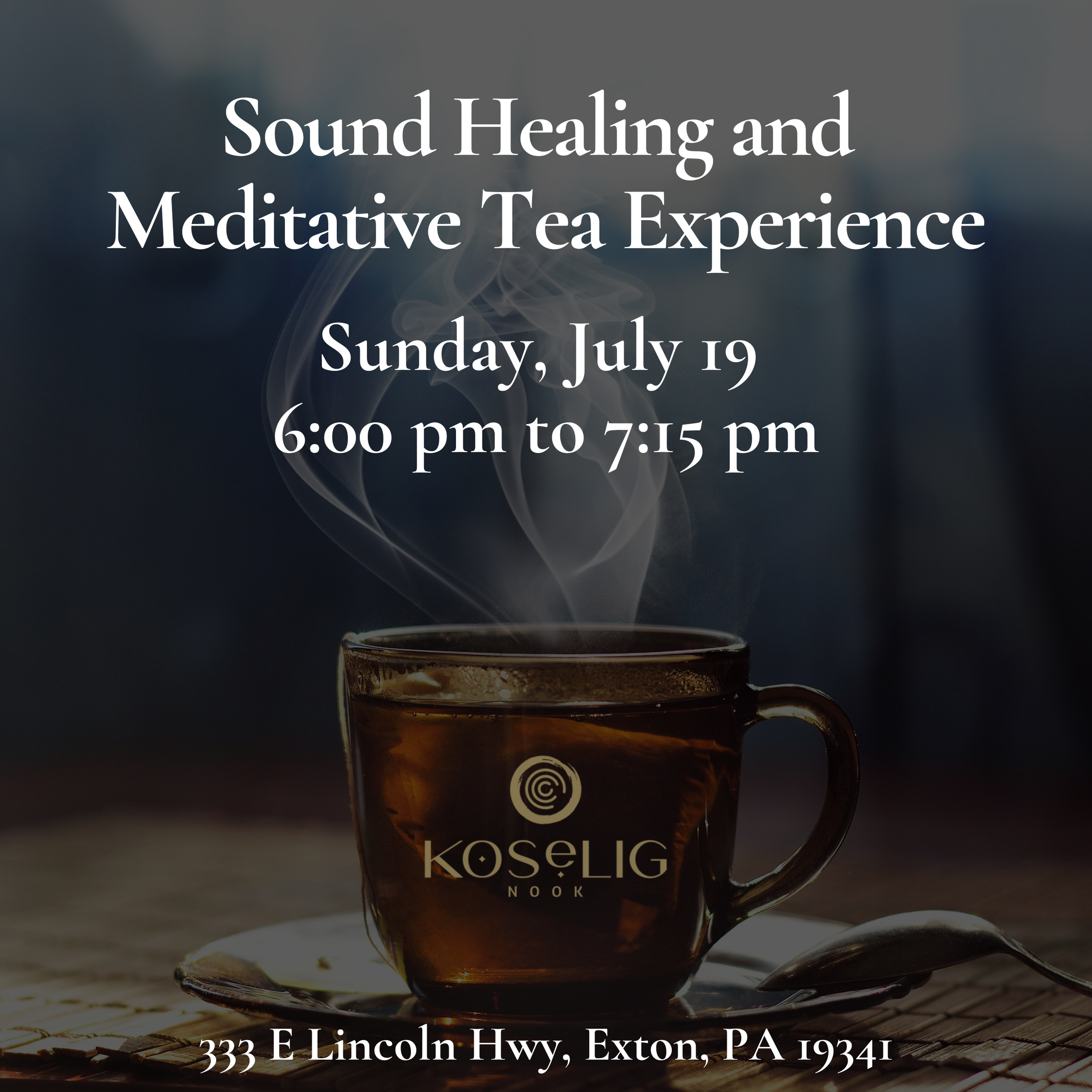 Sound Healing and Meditative Tea Experience 