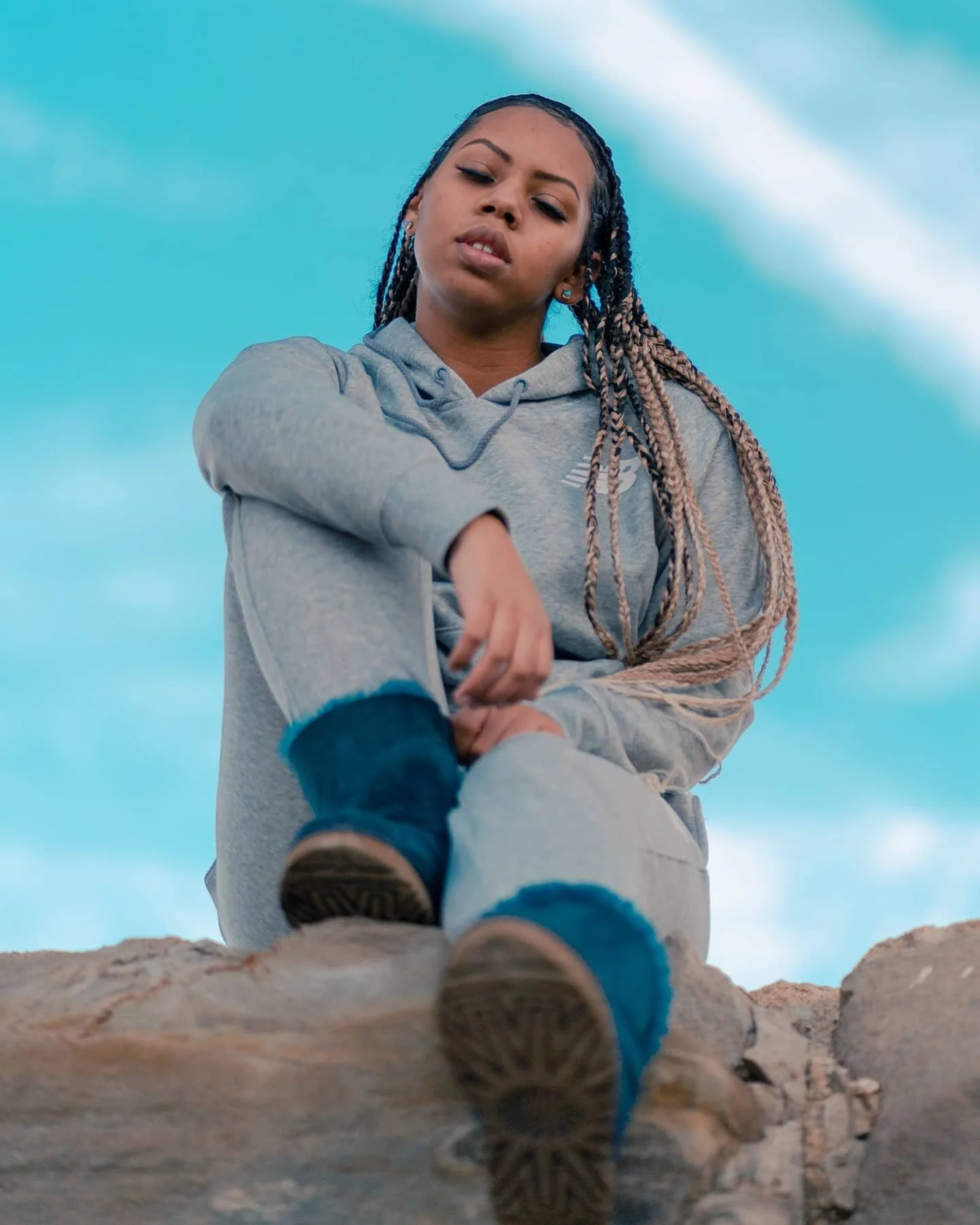 Just sitting.