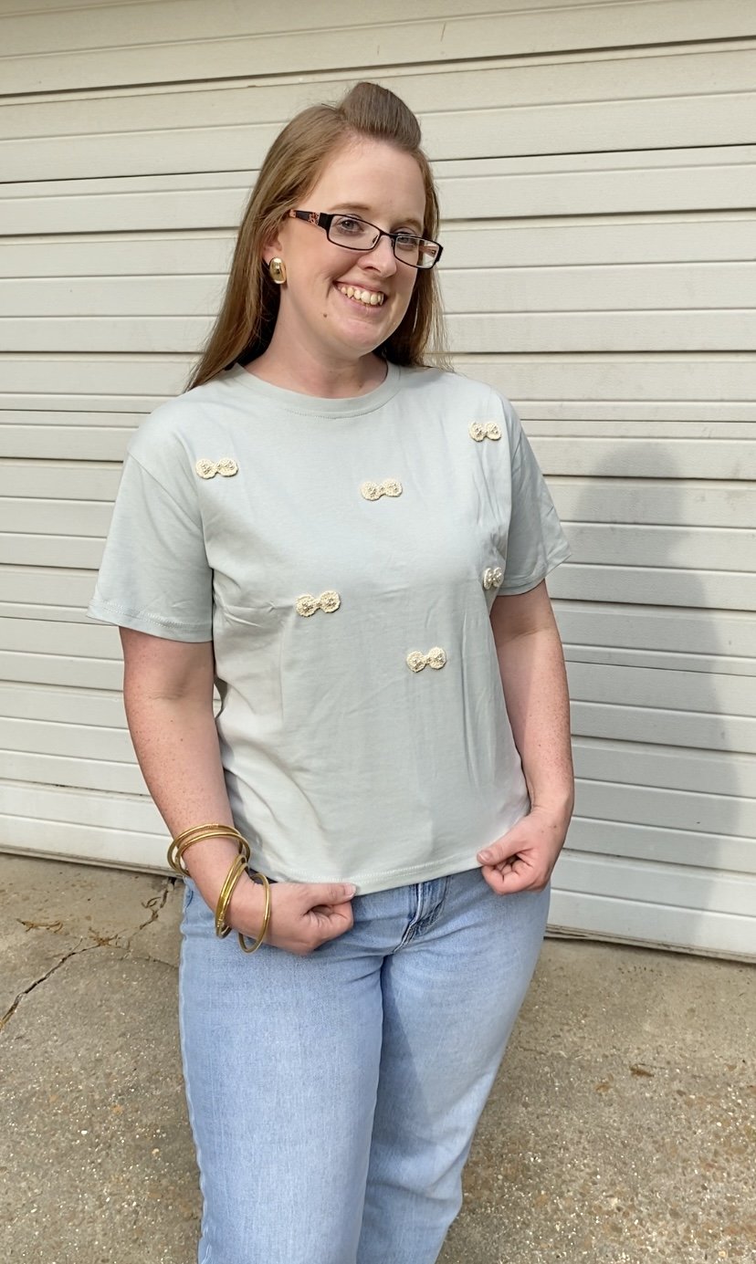 Easy Breezy Crochet Bow Top