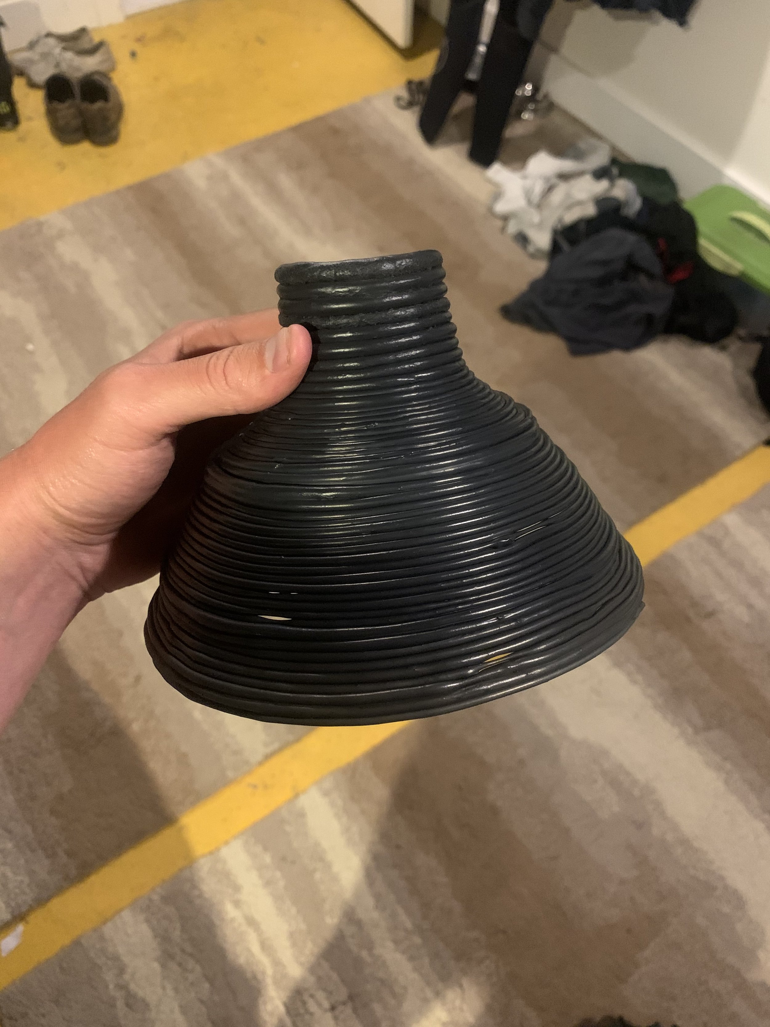 Extruded lampshade