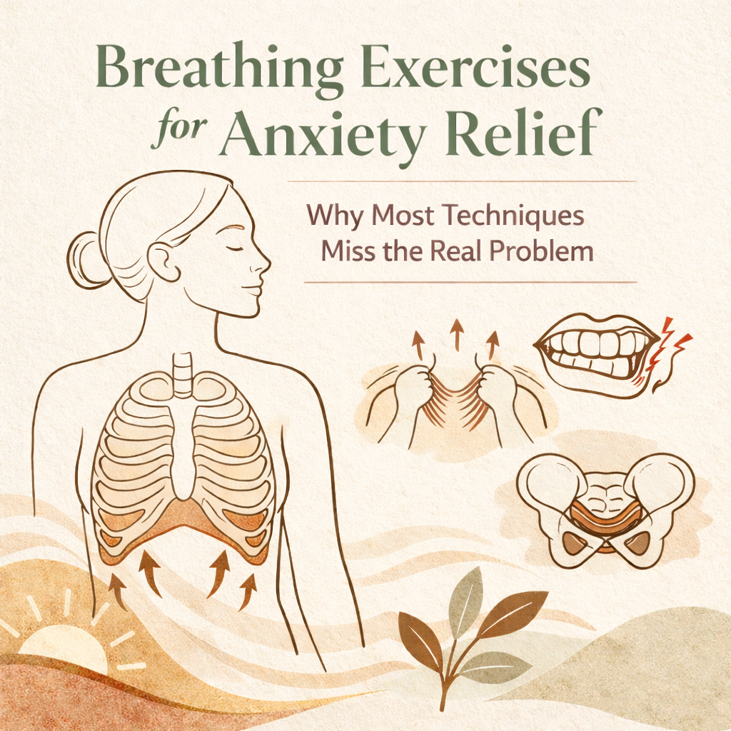 Breathing Exercises for Anxiety Relief: Why Most Techniques Miss the Real Problem