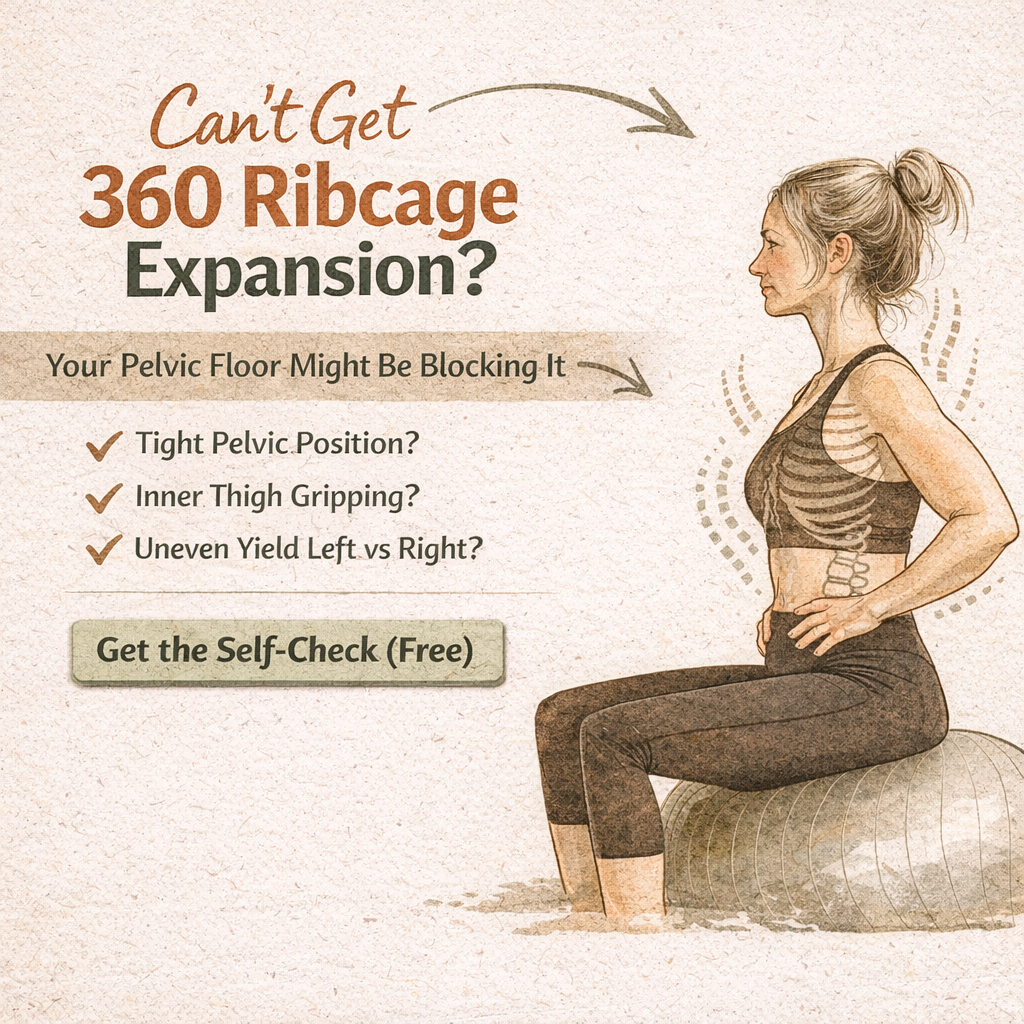 Can’t Get 360° Ribcage Expansion? Your Pelvic Floor Might Be Blocking It