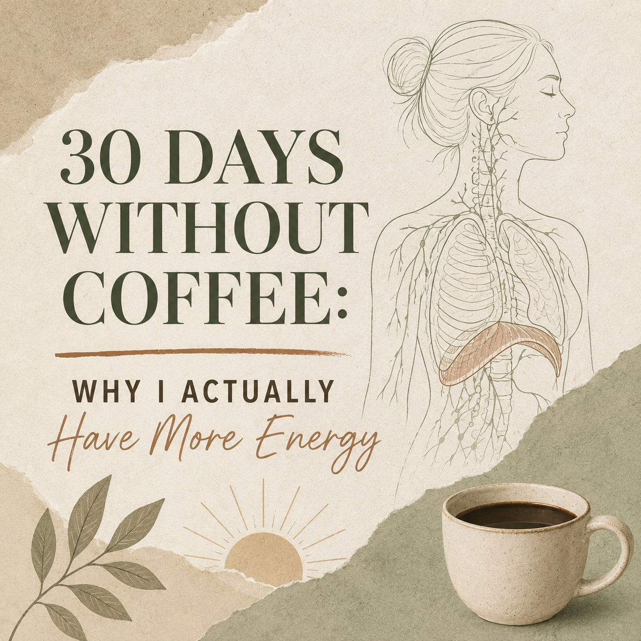 30 Days Without Coffee: Why I Actually Have More Energy (and Less Fatigue)