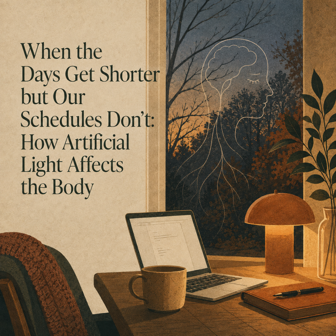 When the Days Get Shorter but Our Schedules Don’t: How Artificial Light Affects the Body
