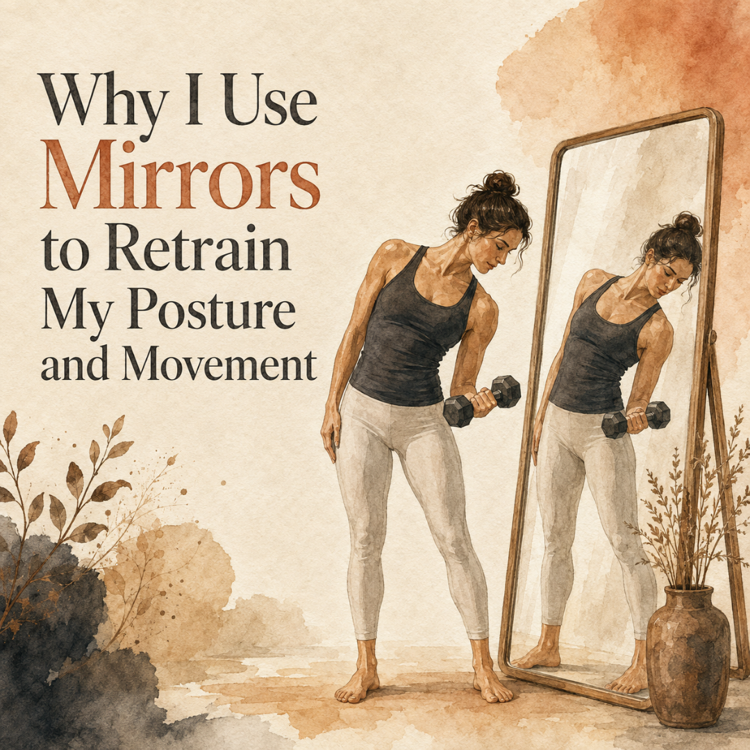Why I Use Mirrors to Retrain My Posture and Movement