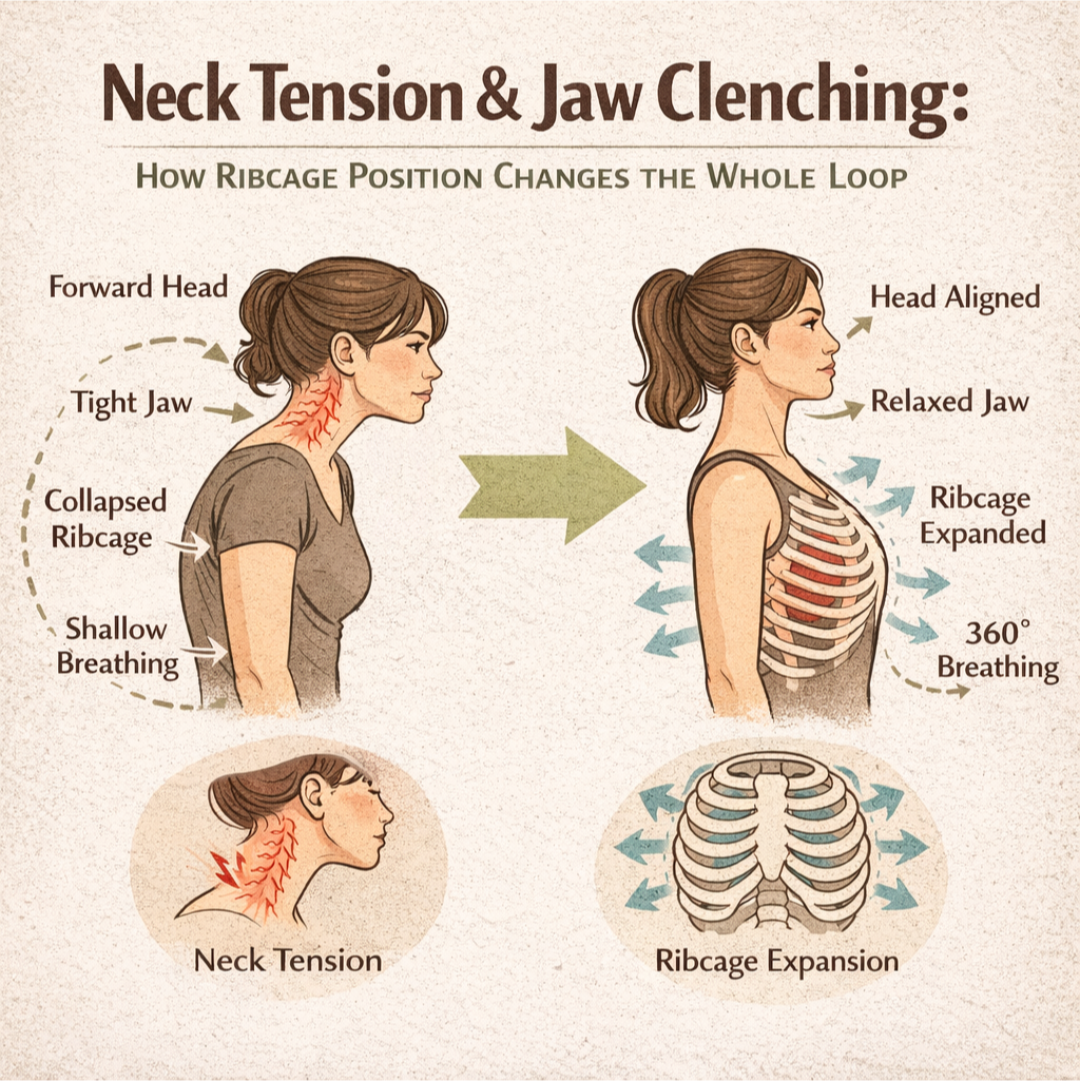 Why Neck Tension and Jaw Clenching Keep Coming Back | RootForce — RootForce