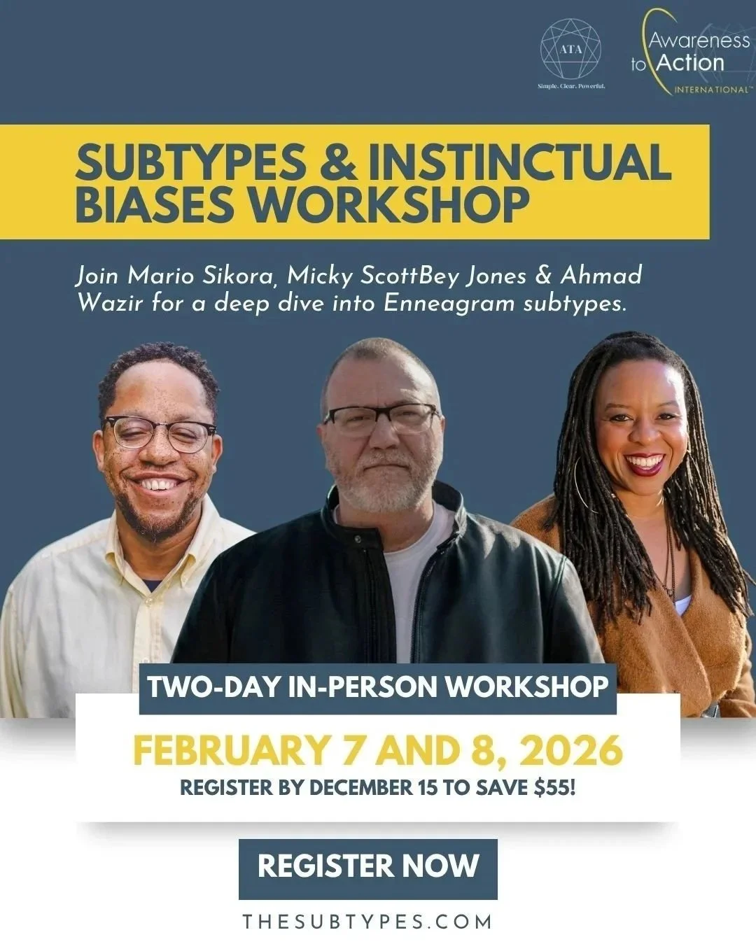 Subtypes and Instinctual Biases Workshop