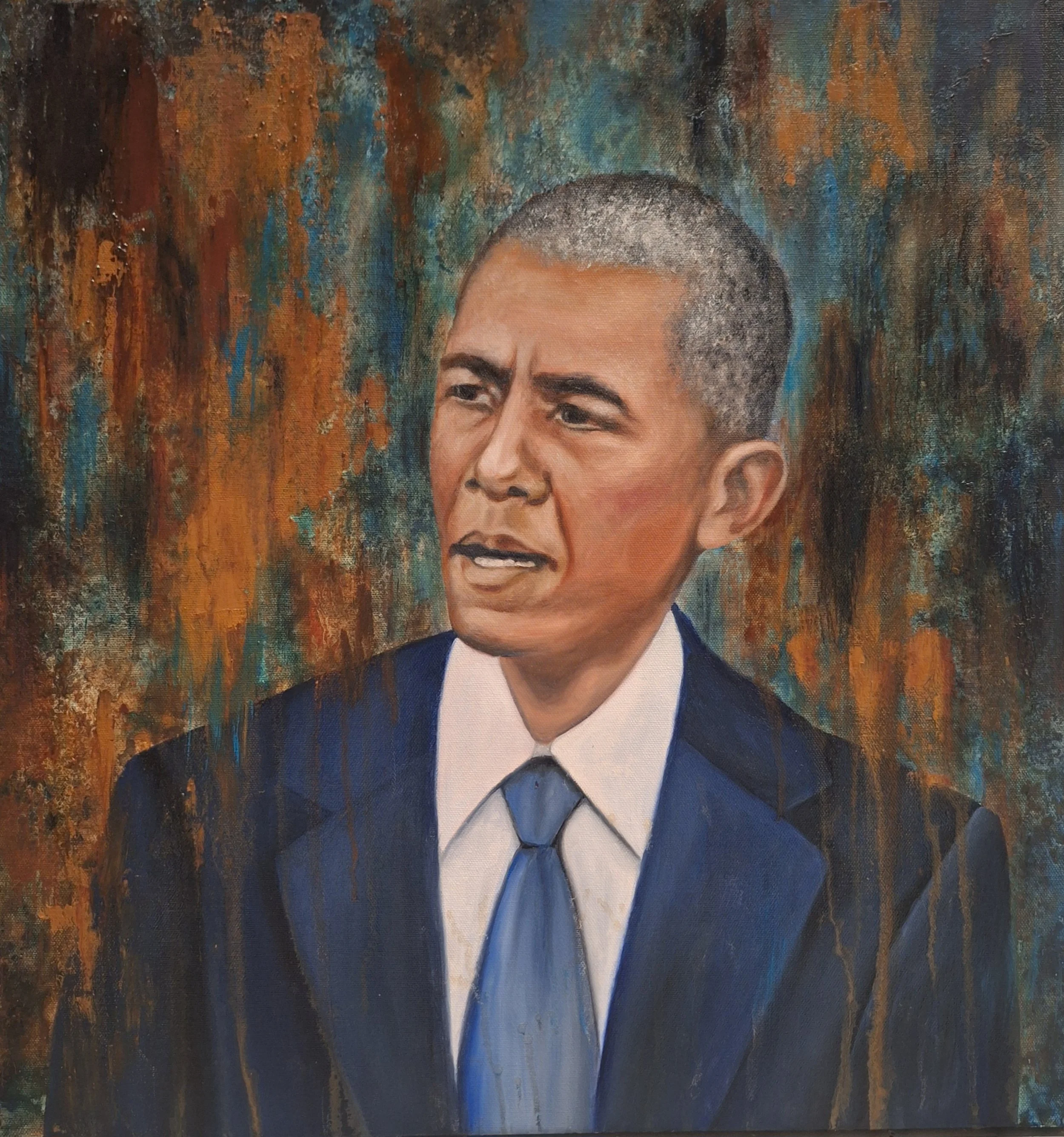 Amazing Grace, Oil 24 x 24 inches