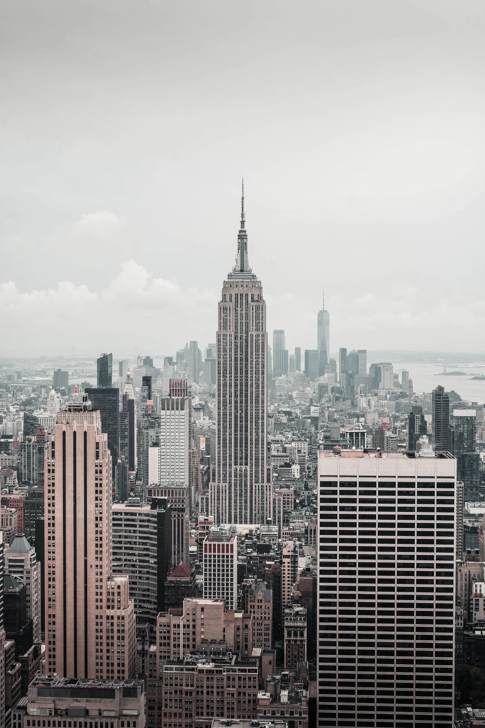 Manhattan skyline with the Empire State Building, New York City