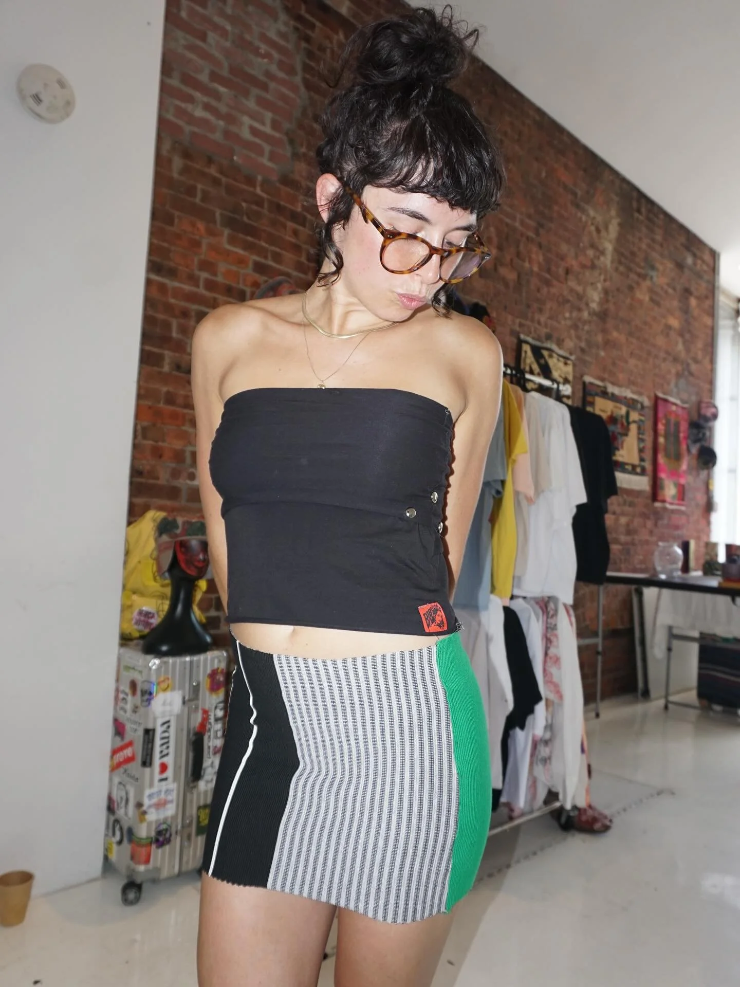 @livmae228 in the #1of1 bibi bandz ㅤꨄ︎ #summersover #sustainablefashion