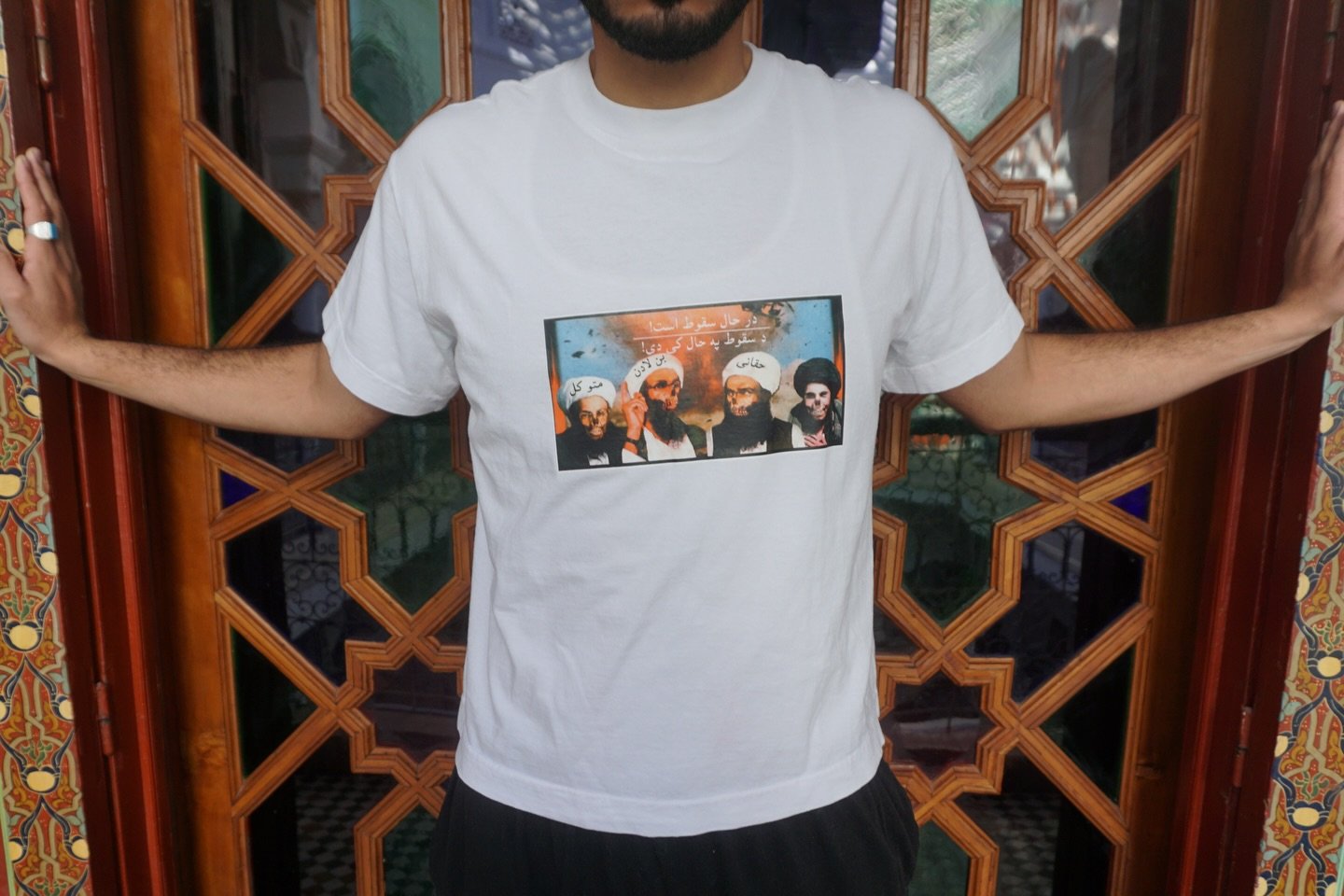 PSYOP tees ft leaflets dropped on afghanistan ★ dtg made to order on boxy fit 100% recycled cotton shirts ★ available on our site