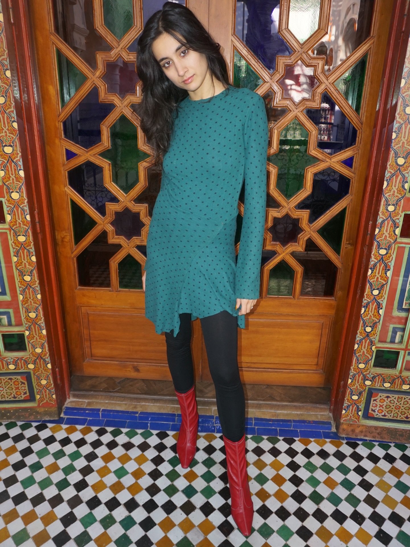 2 piece polka dot set ☆ limited availability #bespoke #sustainablefashion