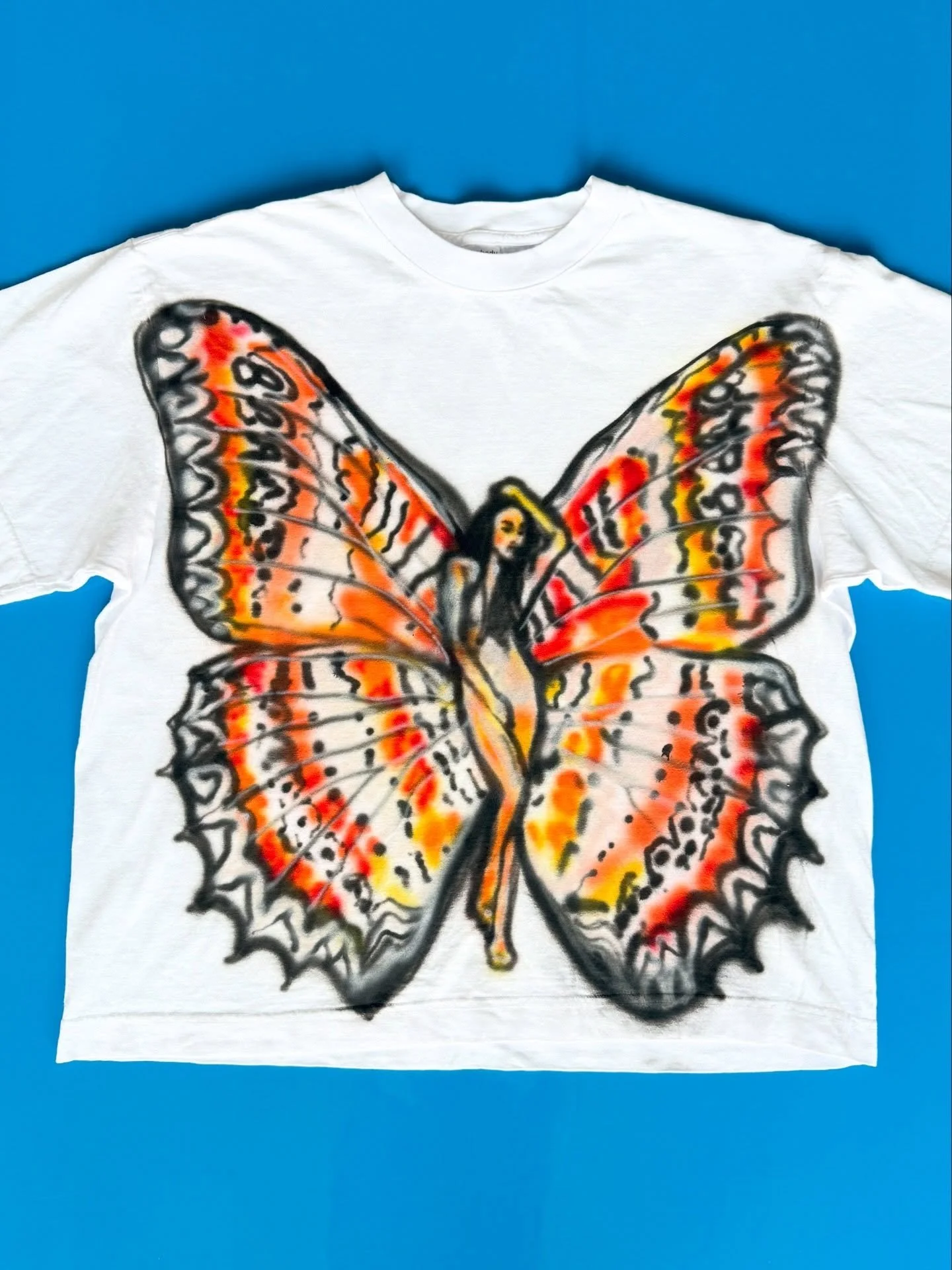 BUTTERFLY BABES ★ now on the site link in bio #custom #airbrush #nyc