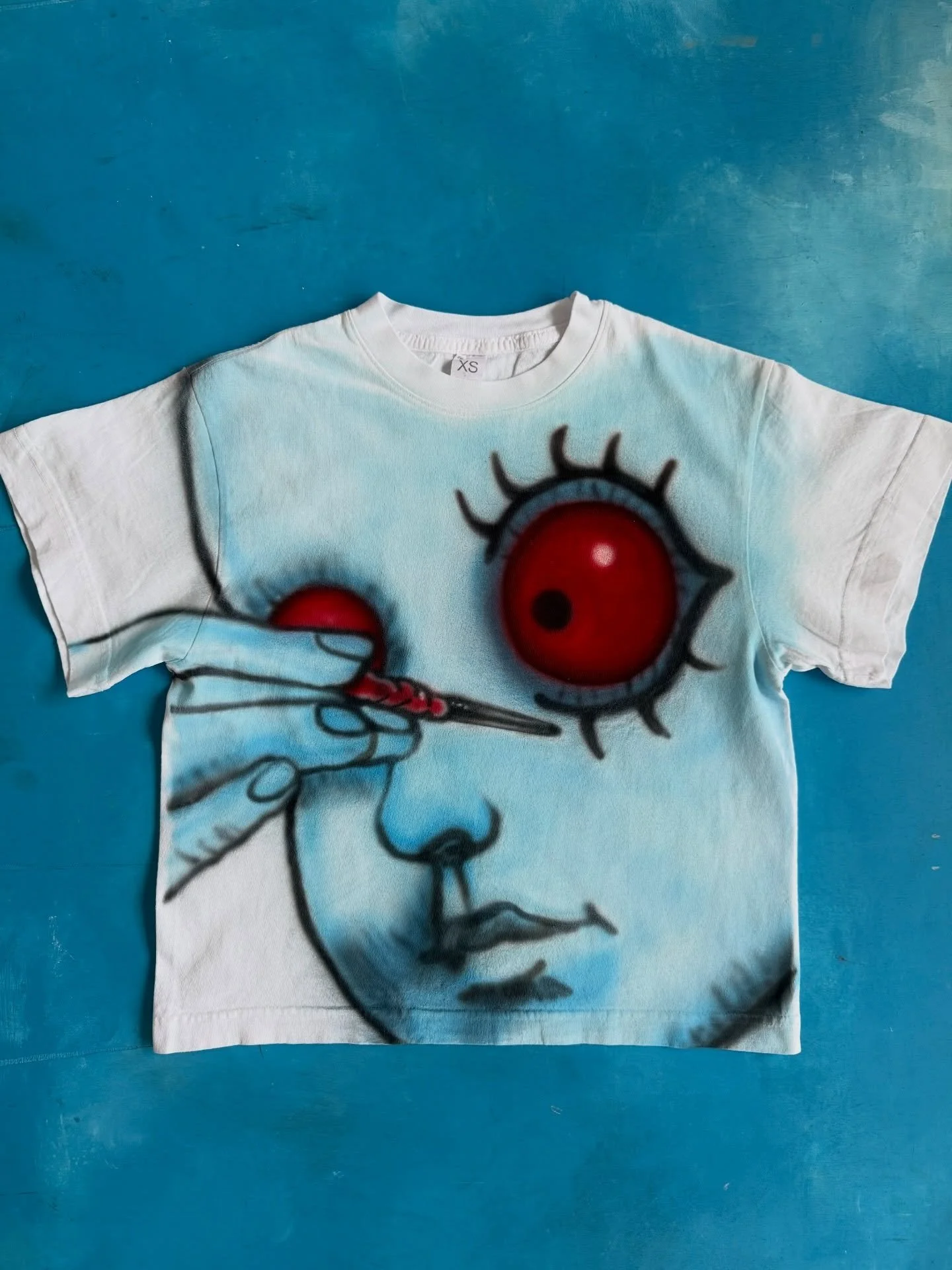 FANTASTIC PLANET ☆☆☆ shop now on bibistar.us link in bio #airbrush #custom #art on 100% recycled cotton