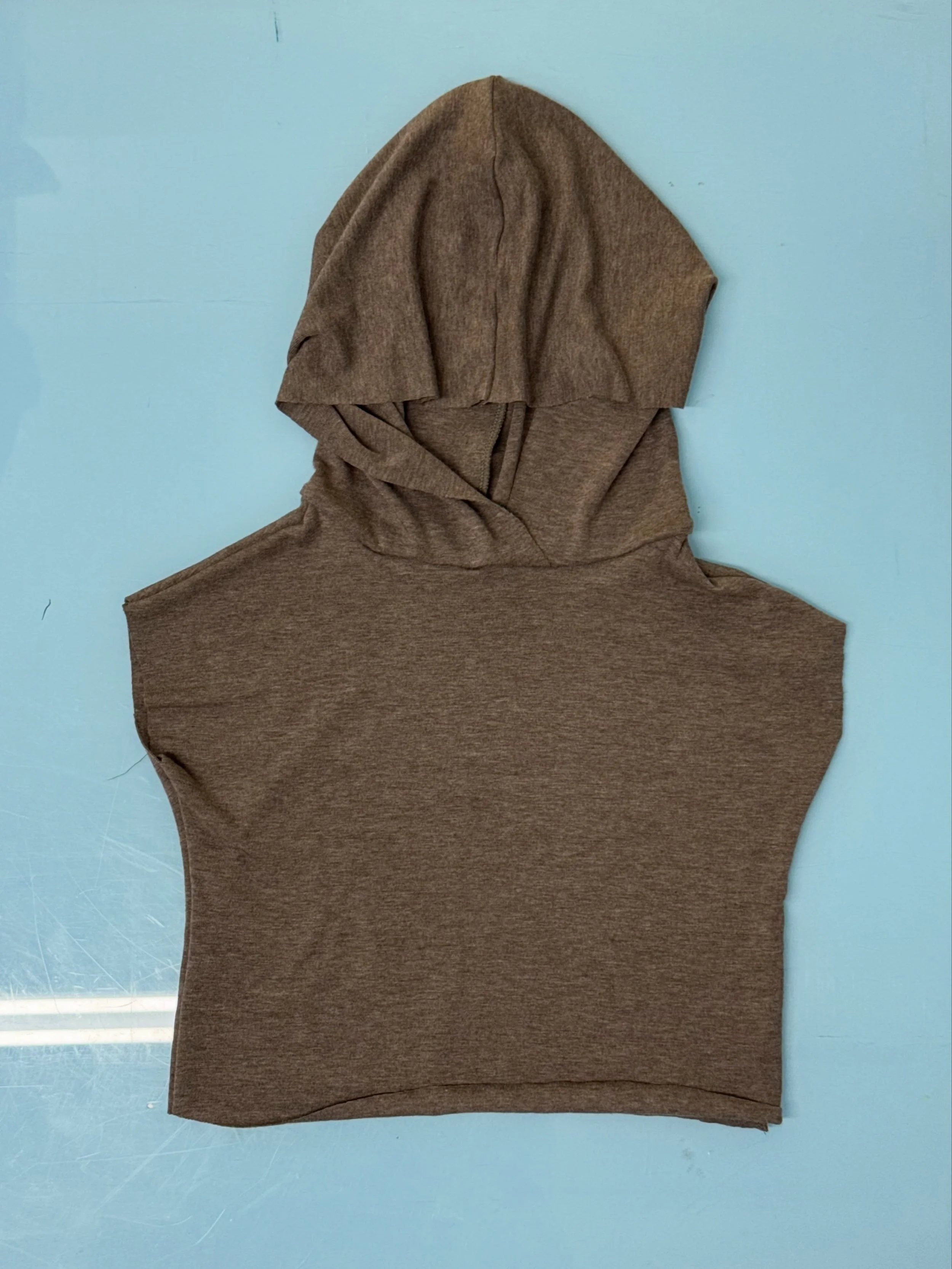 hooded crop tops ☆ more color ways to come for the summer #upcycled #deadstock #sustainablefashion